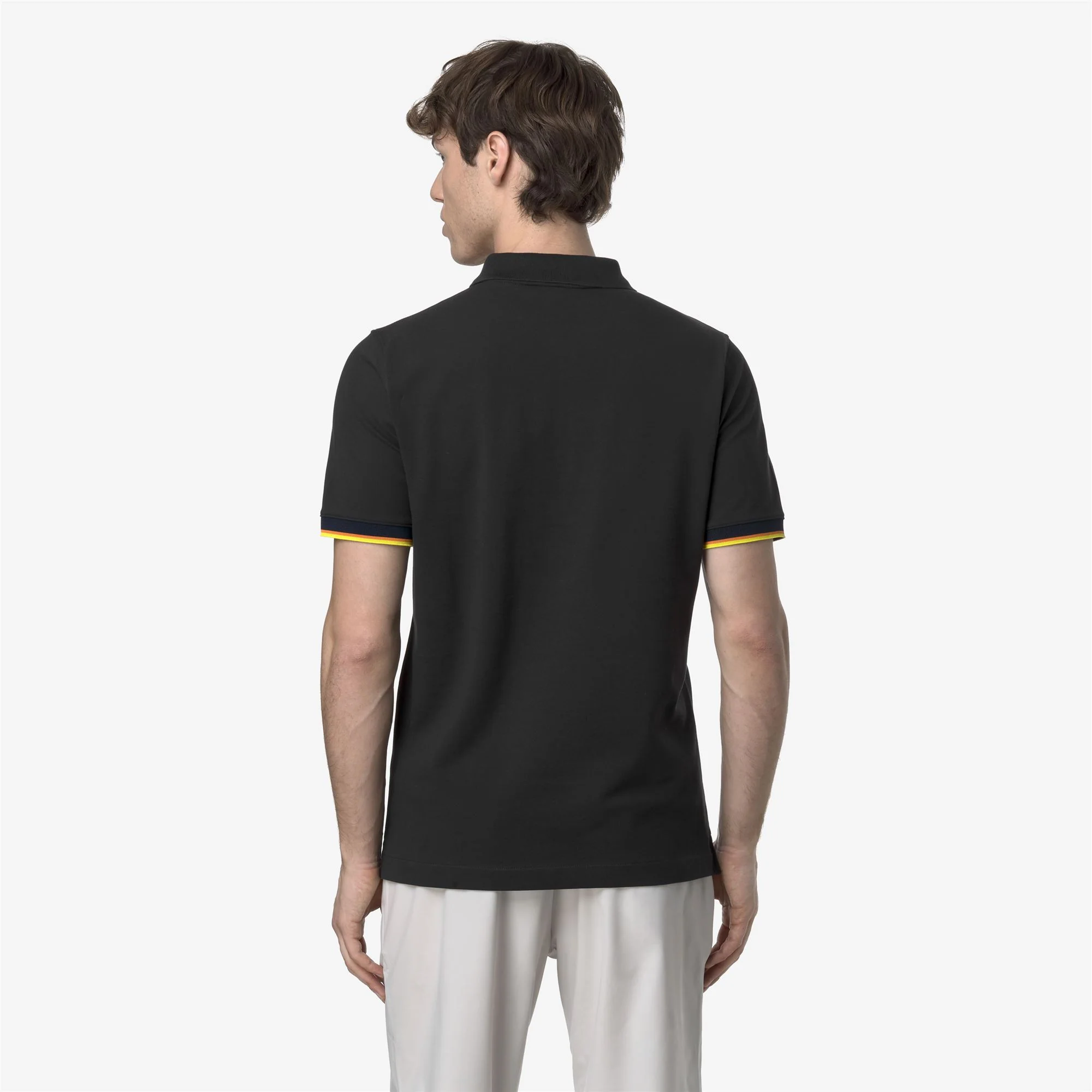VINCENT PIQUE SLIM - Polo Shirts - Polo - Man - BLACK PURE - Image 5