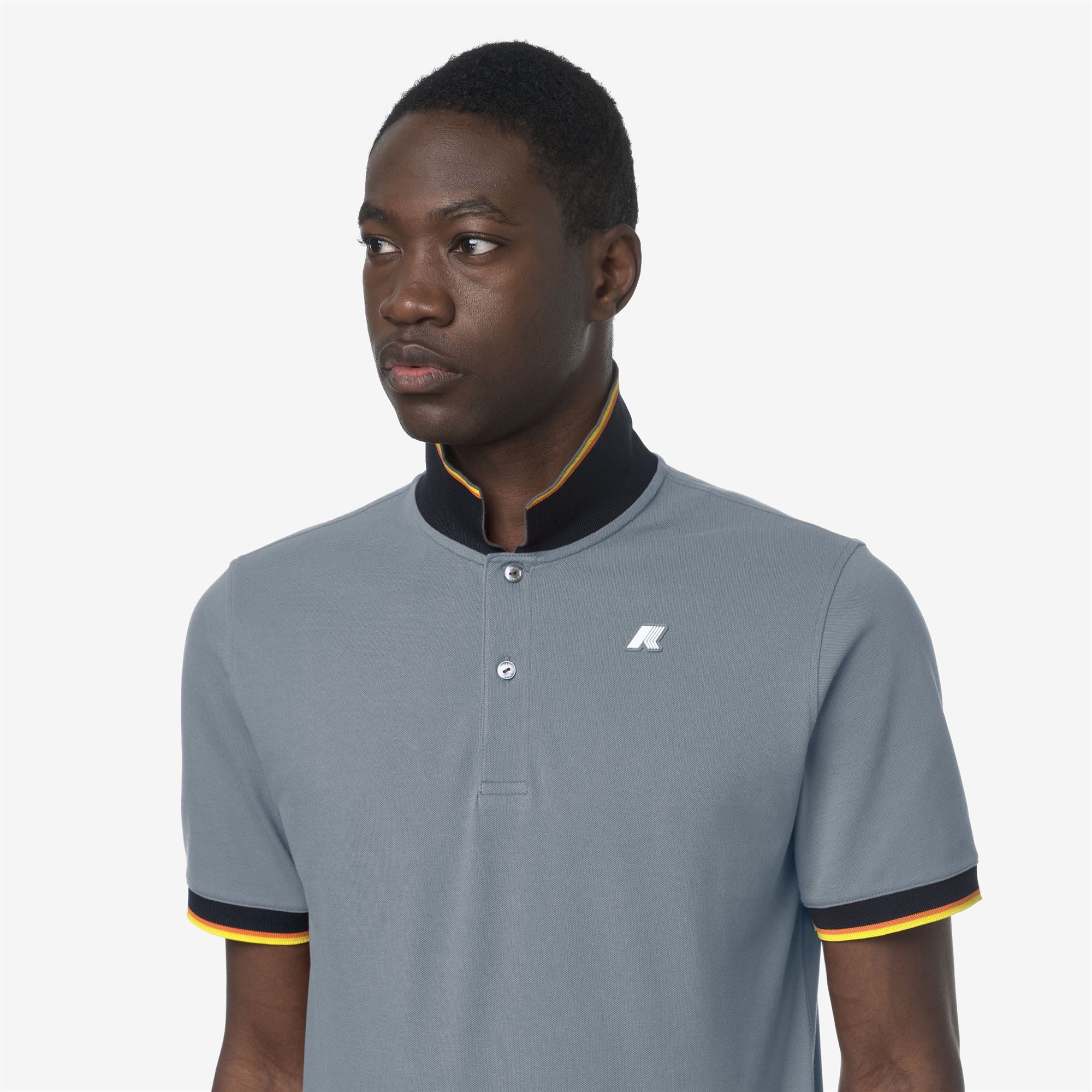 VINCENT PIQUE SLIM - Polo Shirts - Polo - Man - GREY MD - Image 2