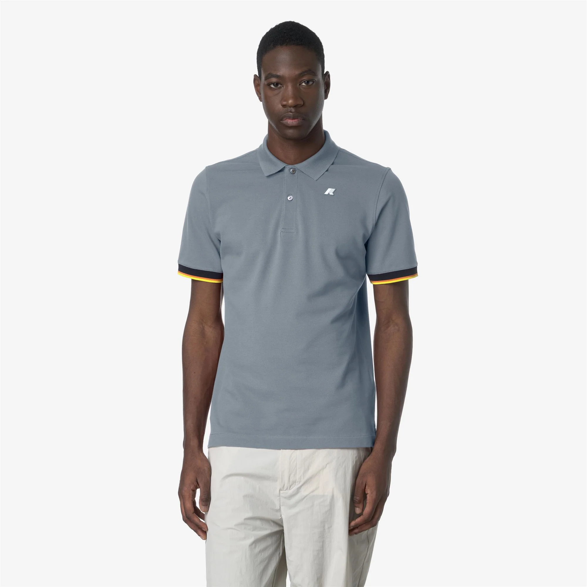 VINCENT PIQUE SLIM - Polo Shirts - Polo - Man - GREY MD - Image 3