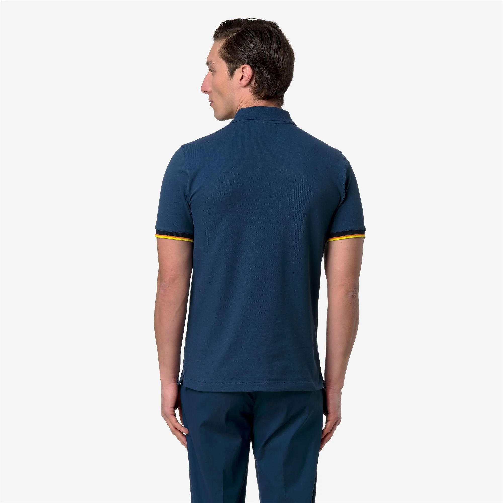 VINCENT PIQUE SLIM - Polo Shirts - Polo - Man - BLUE INSIGNIA - Image 5
