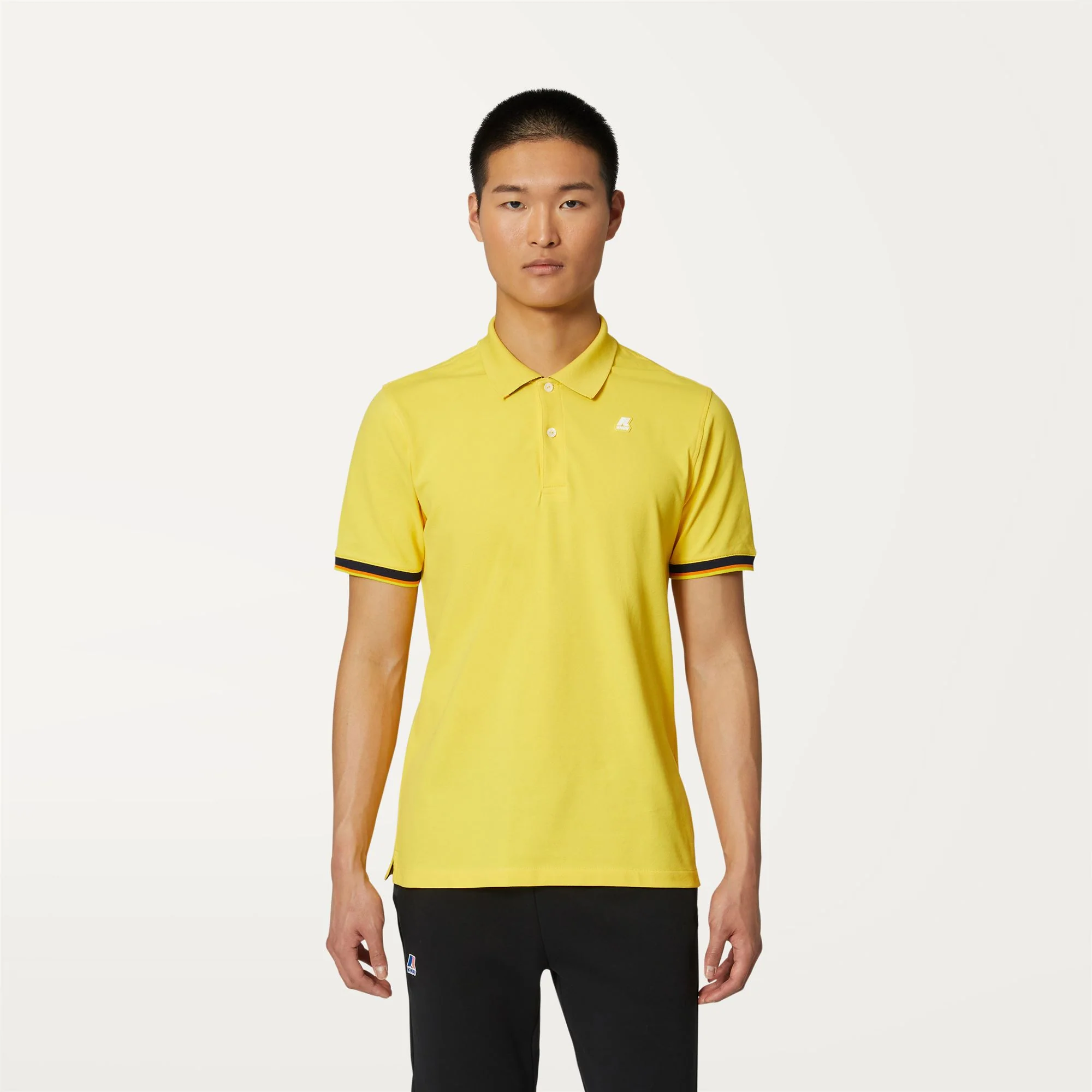 VINCENT - Polo Shirts - Polo - Man - YELLOW SUNSTRUCK - Image 3