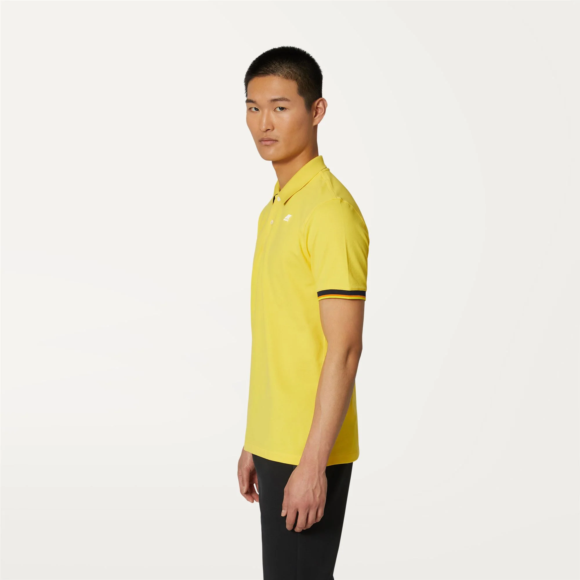 VINCENT - Polo Shirts - Polo - Man - YELLOW SUNSTRUCK - Image 4