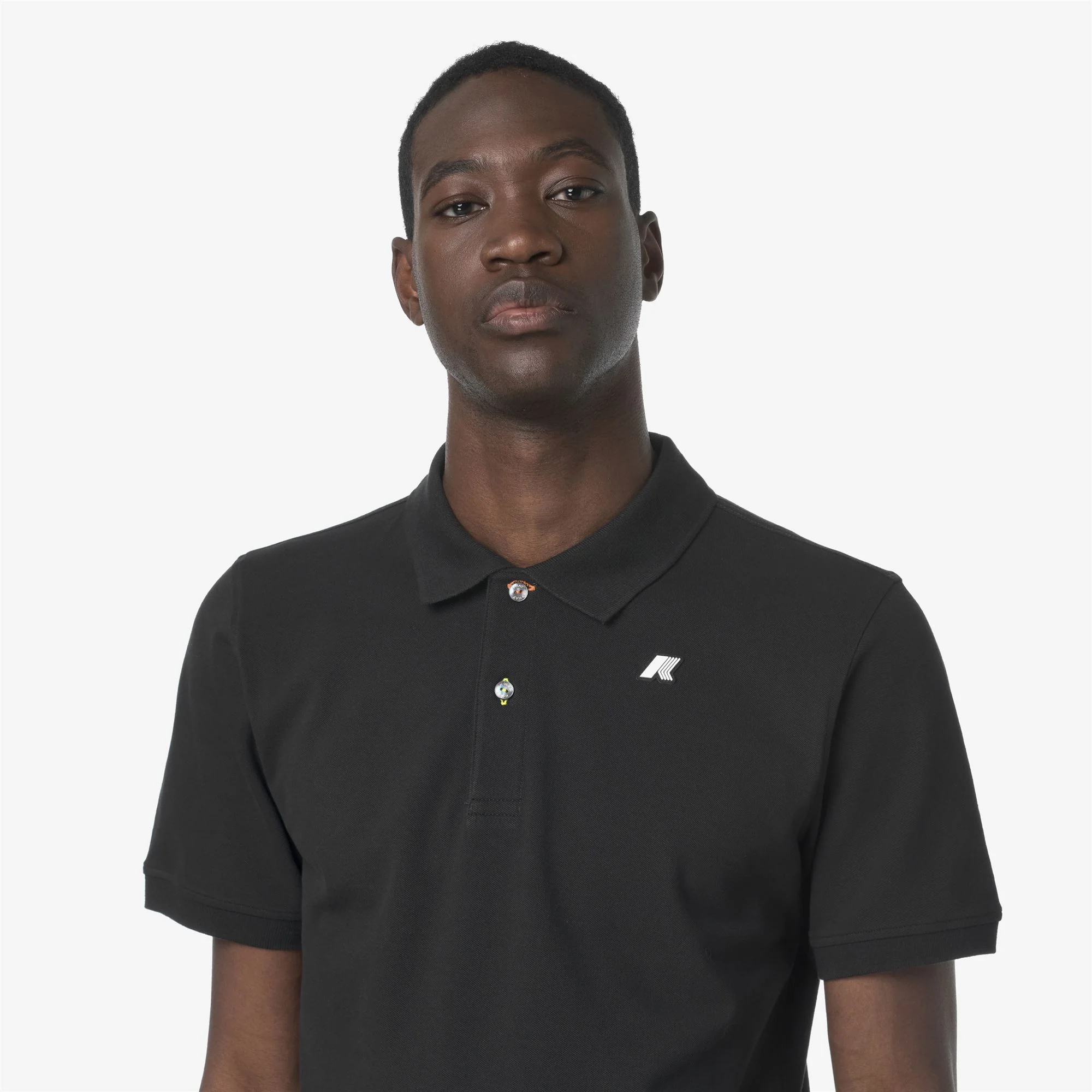 VINNIE PIQUE SLIM - Polo Shirts - Polo - Man - BLACK PURE - Image 2