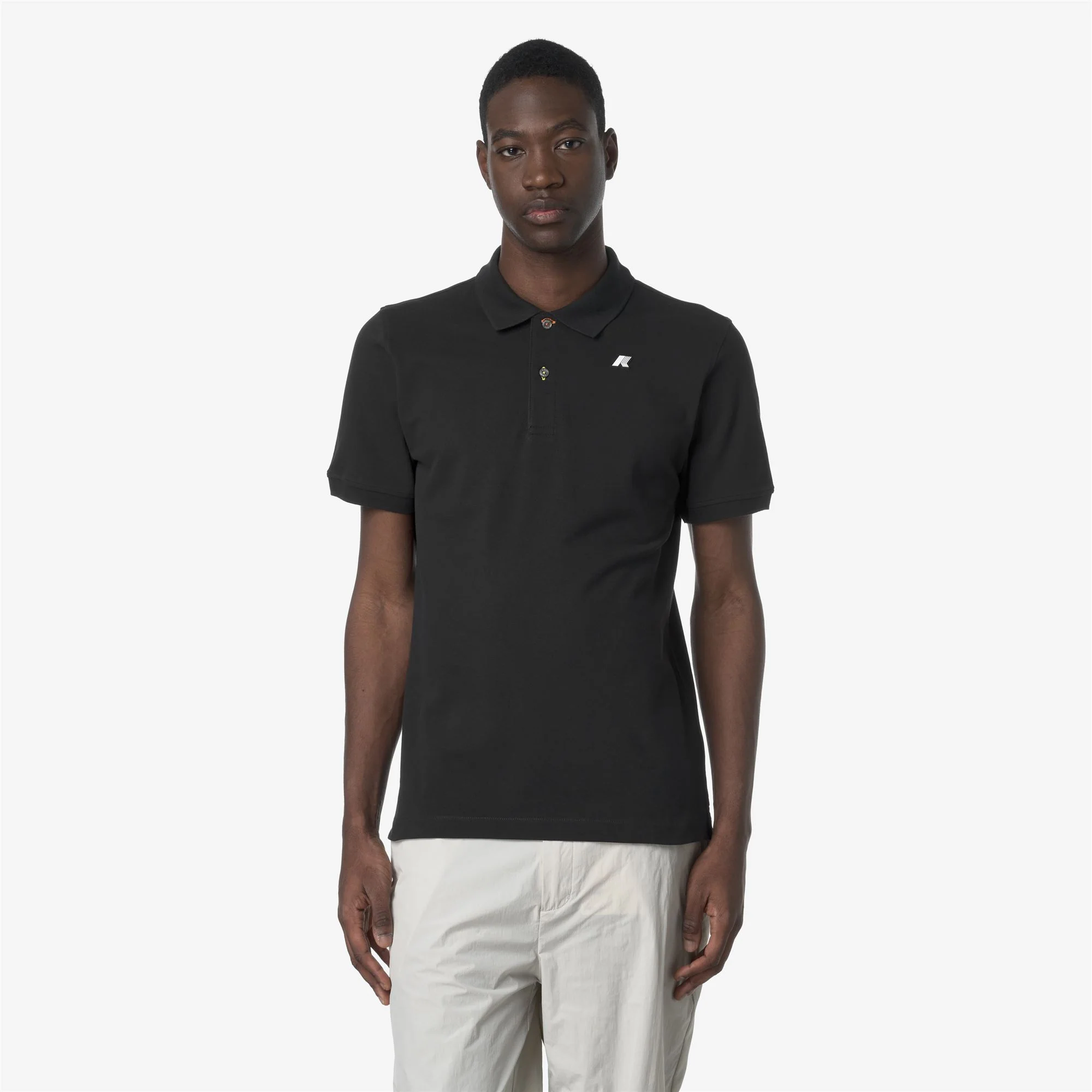 VINNIE PIQUE SLIM - Polo Shirts - Polo - Man - BLACK PURE - Image 3