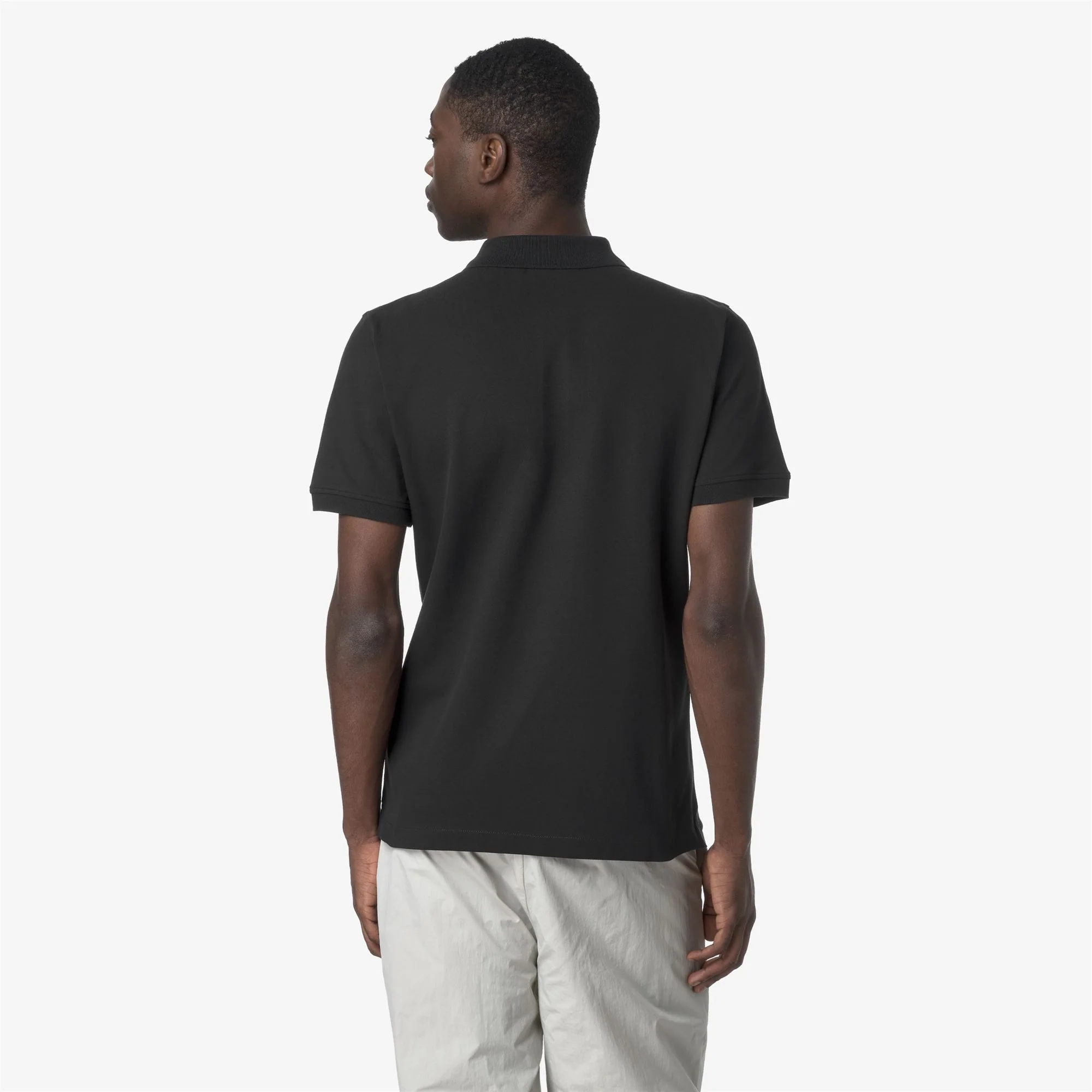 VINNIE PIQUE SLIM - Polo Shirts - Polo - Man - BLACK PURE - Image 5