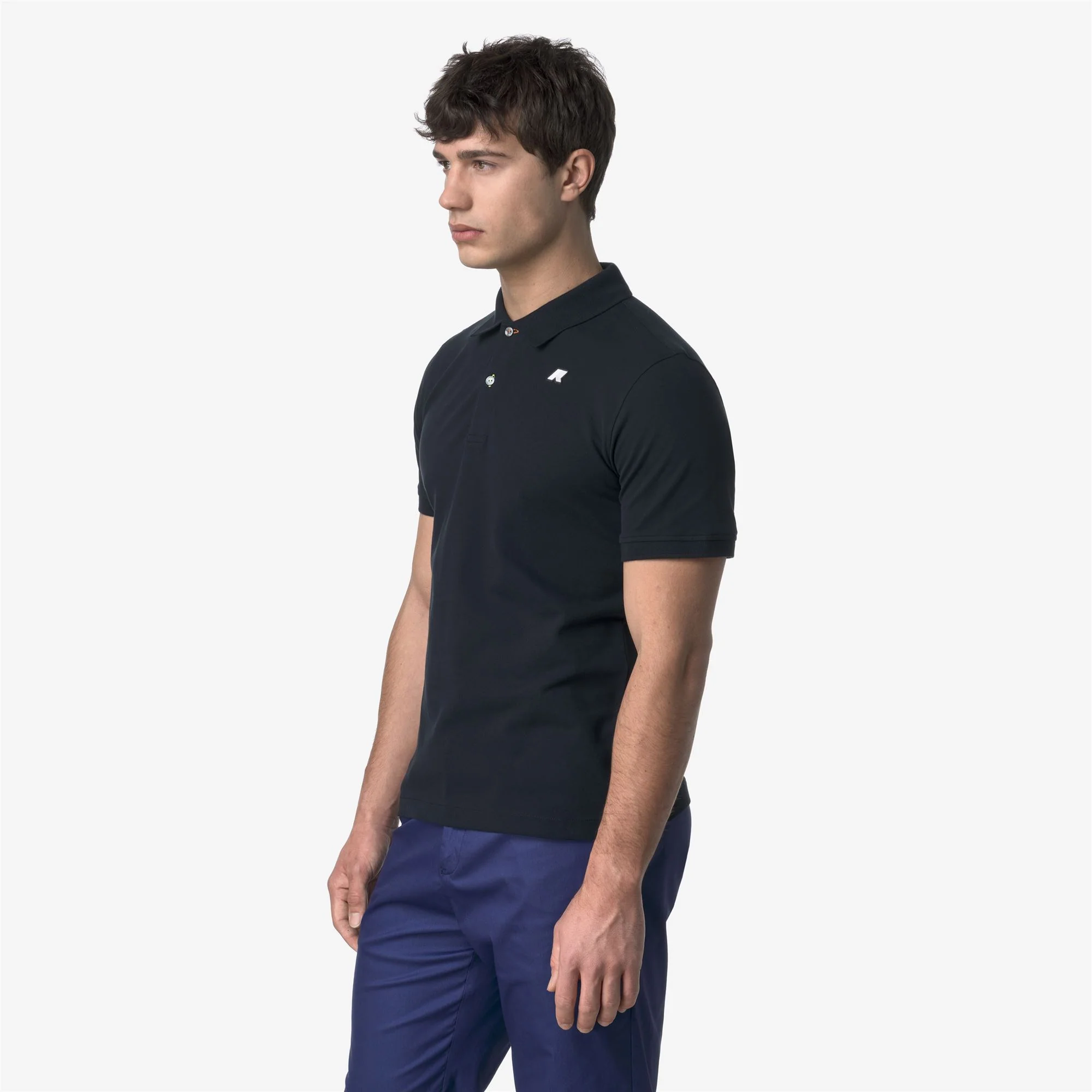 VINNIE PIQUE SLIM - Polo Shirts - Polo - Man - BLUE DEPTH - Image 4