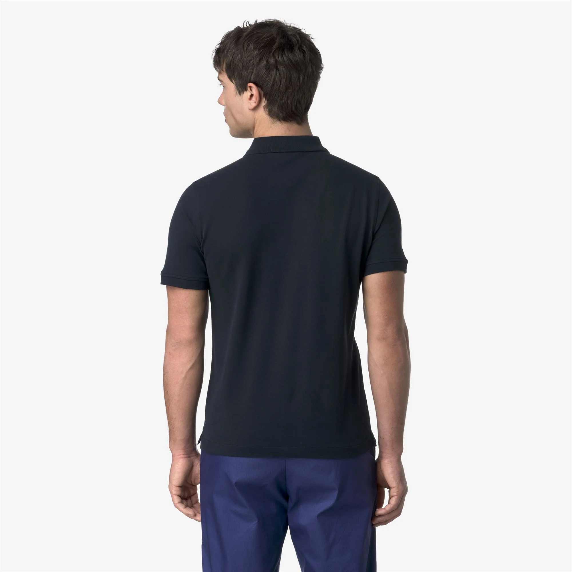 VINNIE PIQUE SLIM - Polo Shirts - Polo - Man - BLUE DEPTH - Image 5