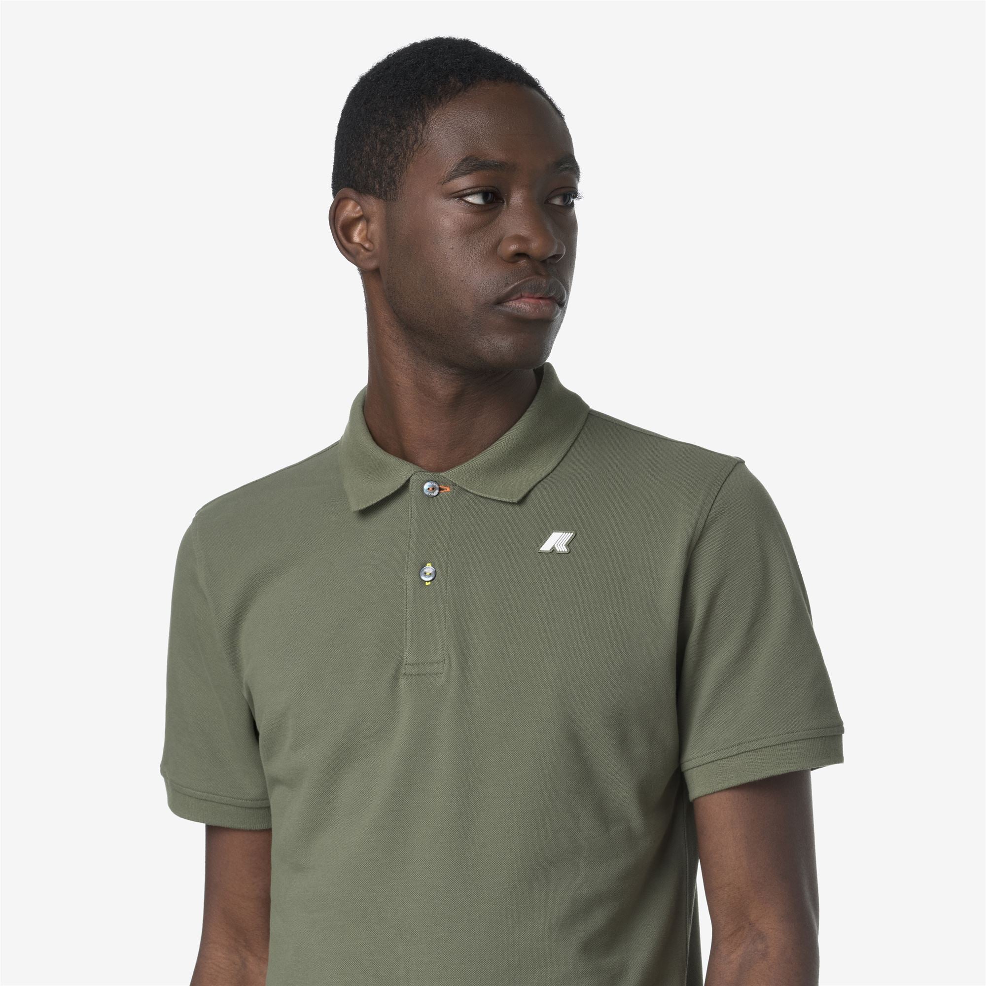 VINNIE PIQUE SLIM - Polo Shirts - Polo - Man - GREEN LICHEN - Image 2