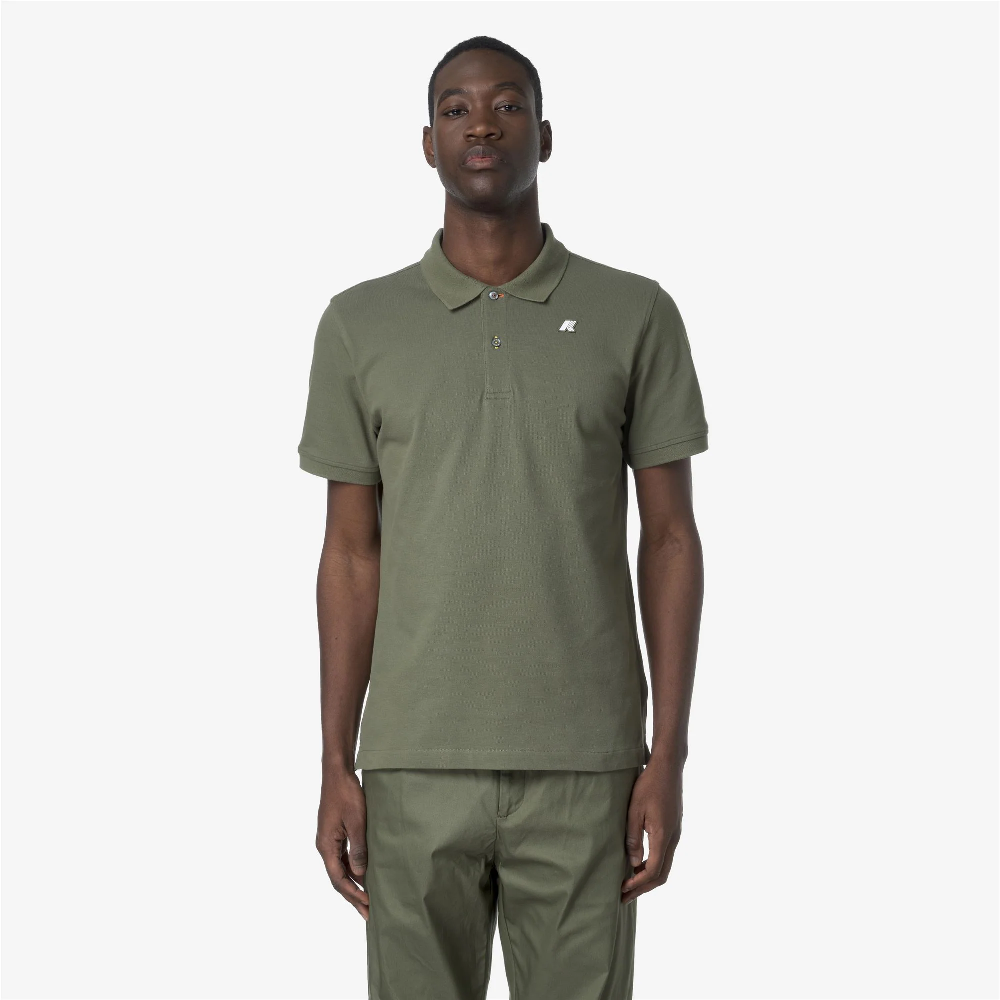 VINNIE PIQUE SLIM - Polo Shirts - Polo - Man - GREEN LICHEN - Image 3
