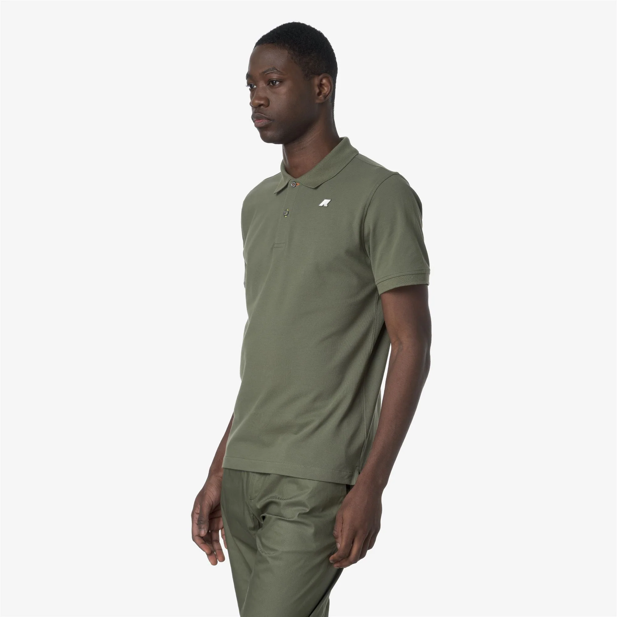 VINNIE PIQUE SLIM - Polo Shirts - Polo - Man - GREEN LICHEN - Image 4