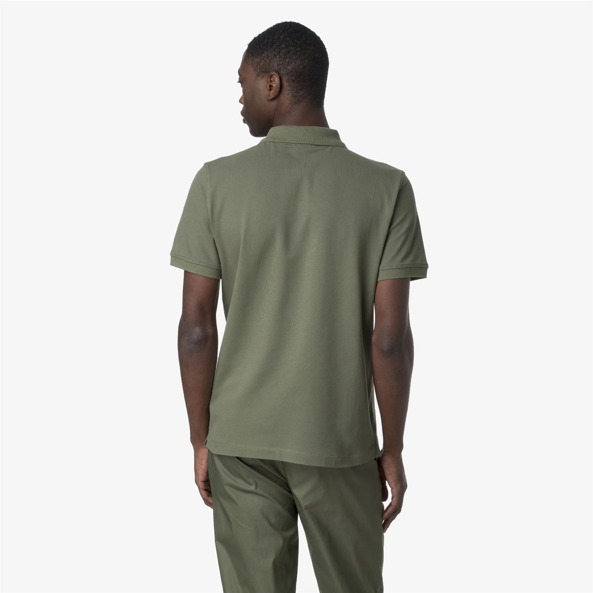 VINNIE PIQUE SLIM - Polo Shirts - Polo - Man - GREEN LICHEN - Image 5
