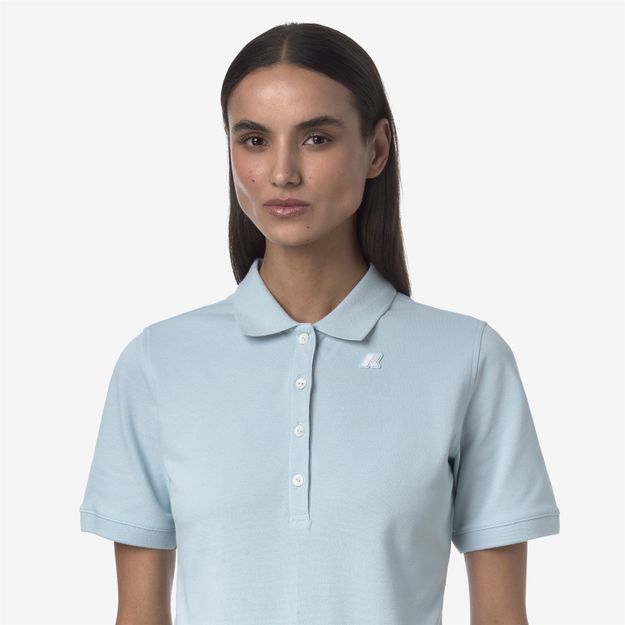 ALI PIQUE REG - Polo Shirts - Polo - Woman - BLUE BABY - Image 2