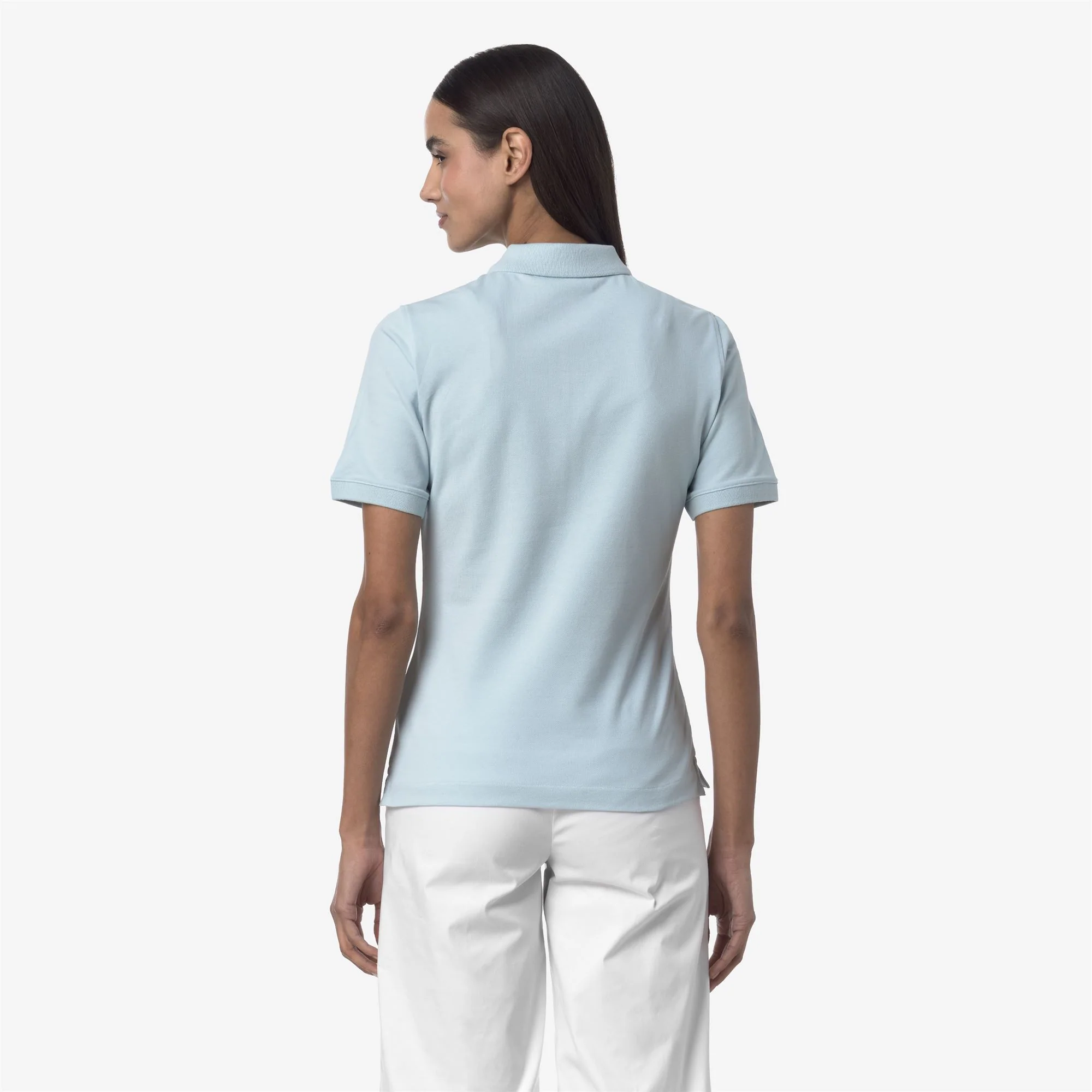 ALI PIQUE REG - Polo Shirts - Polo - Woman - BLUE BABY - Image 5