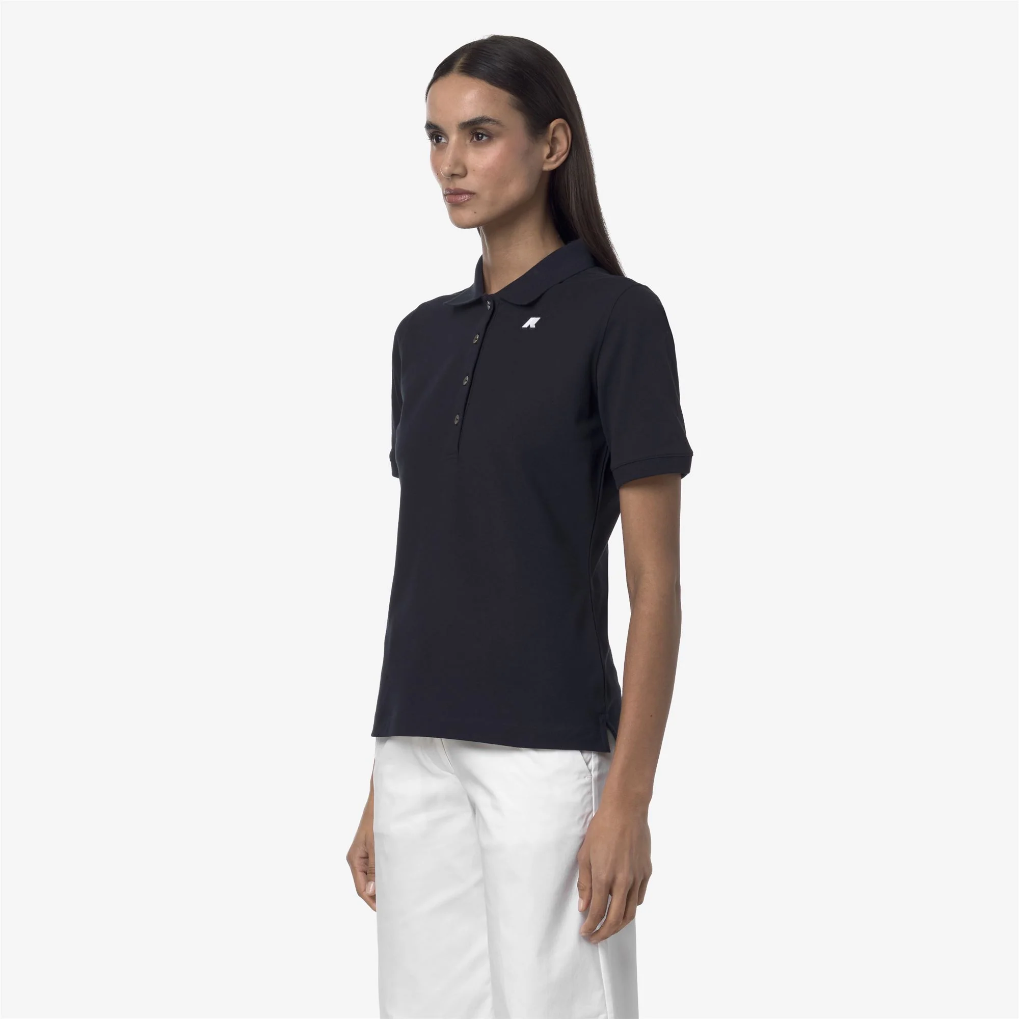 ALI PIQUE REG - Polo Shirts - Polo - Woman - BLUE DEPTH - Image 4