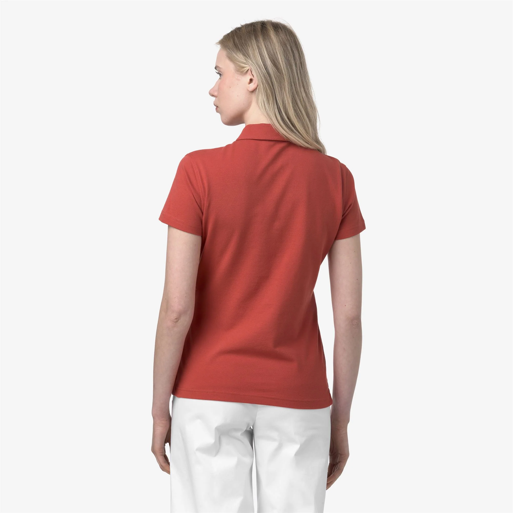 AMEDEA PIQUE SLIM - Polo Shirts - Polo - Woman - RED JASPER - Image 5