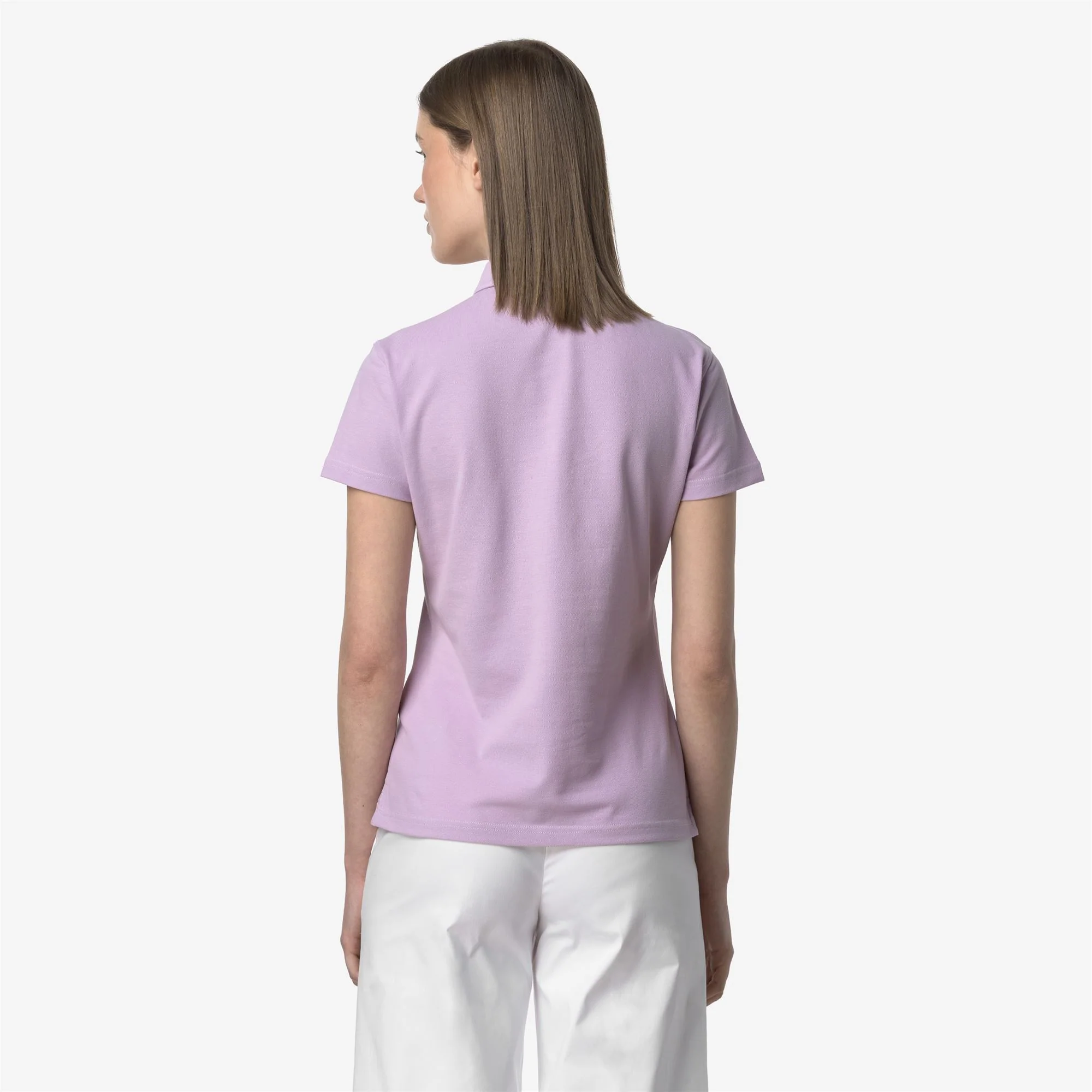 AMEDEA PIQUE SLIM - Polo Shirts - Polo - Woman - VIOLET LT LILAC - Image 5