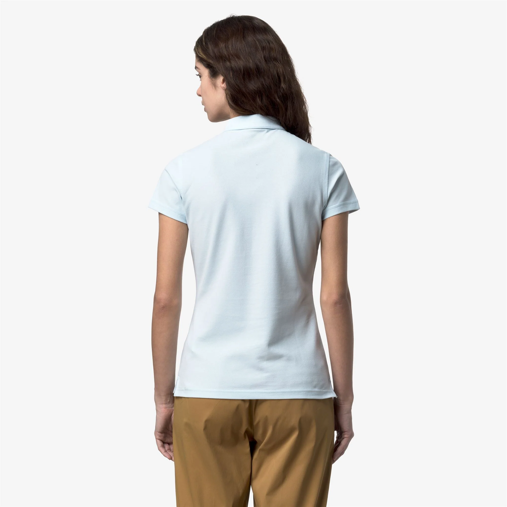 AMEDEA PIQUE SLIM - Polo Shirts - Polo - Woman - BLUE BALLAD - Image 5