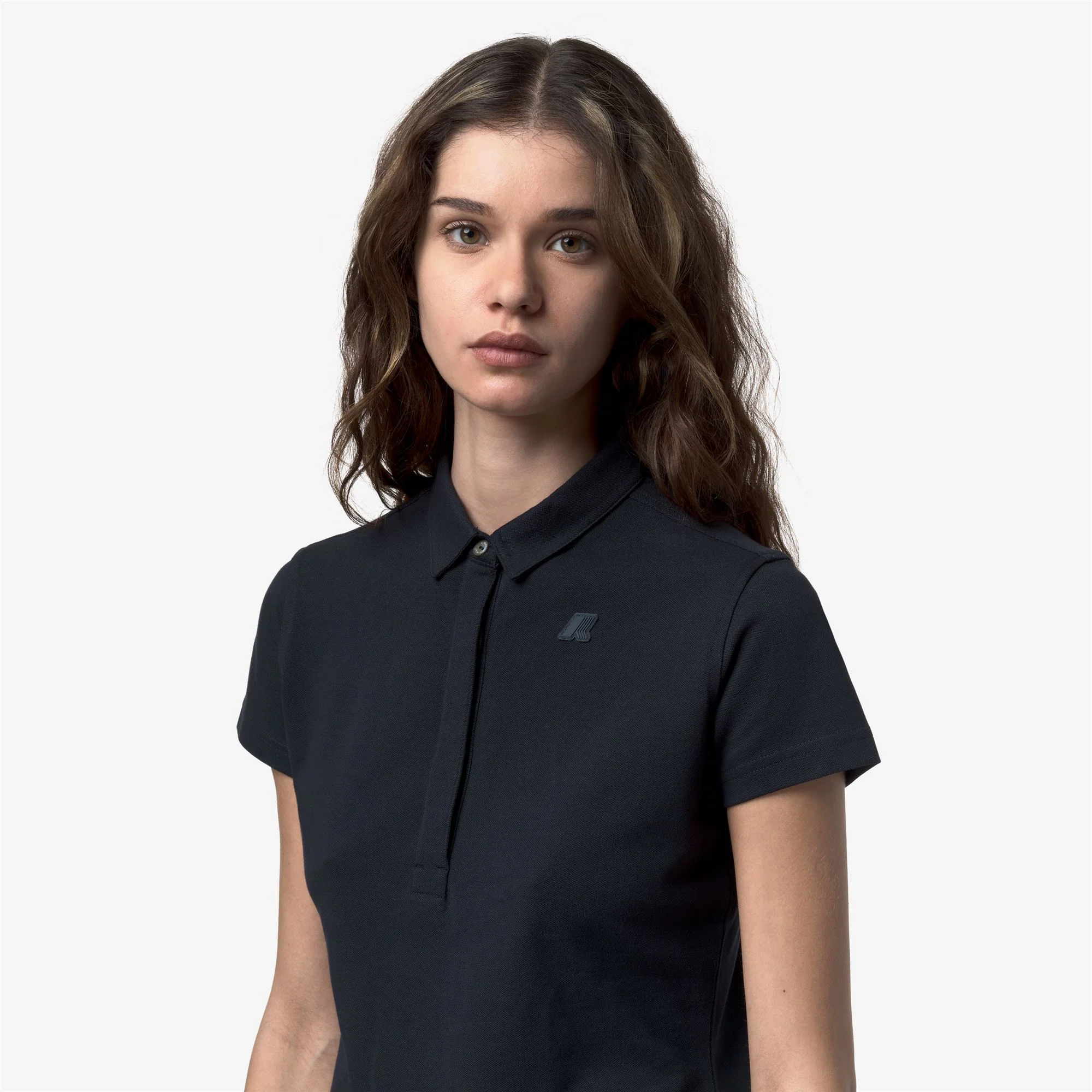 AMEDEA PIQUE SLIM - Polo Shirts - Polo - Woman - BLUE DEPTH - Image 2
