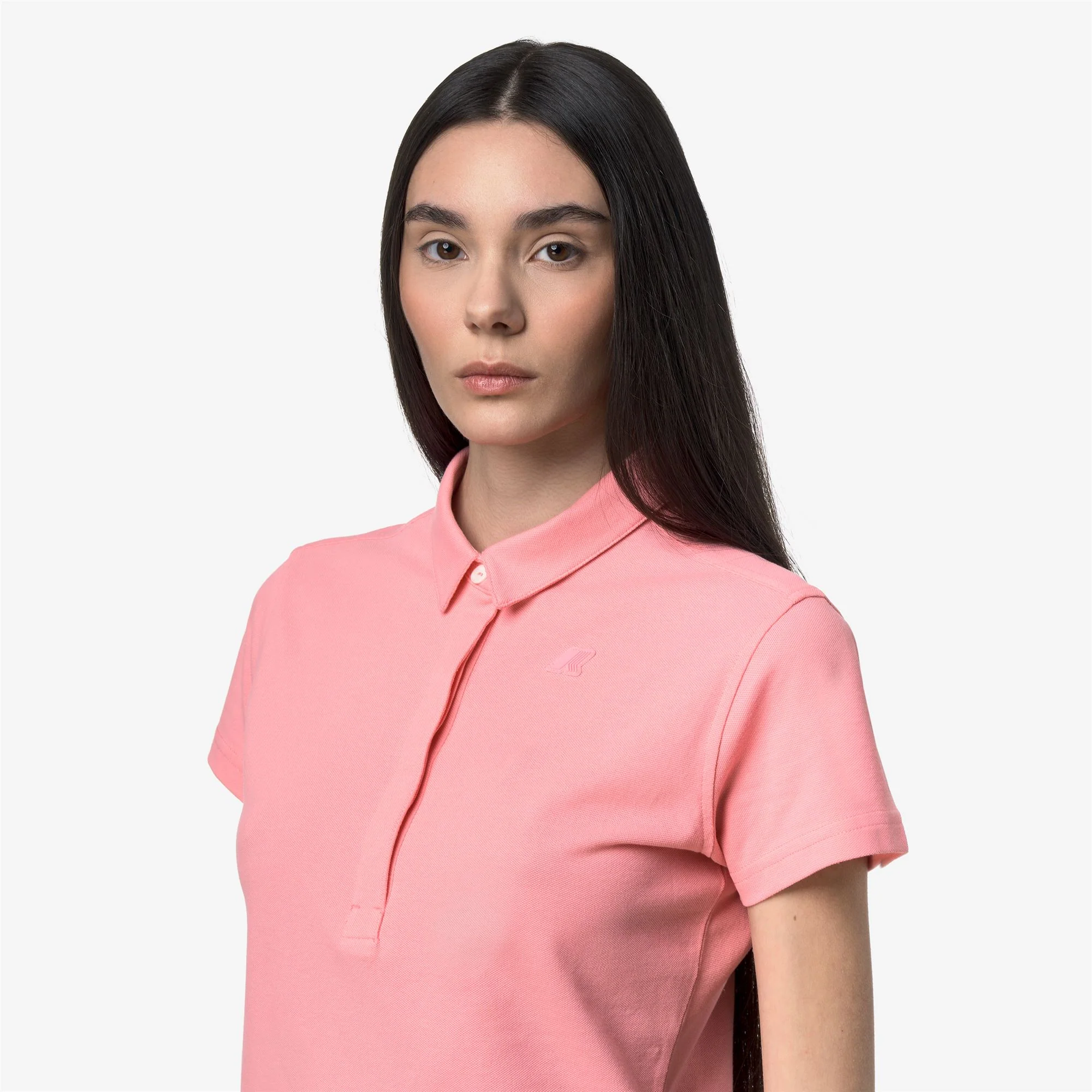 AMEDEA PIQUE SLIM - Polo Shirts - Polo - Woman - PINK GERANIUM - Image 2