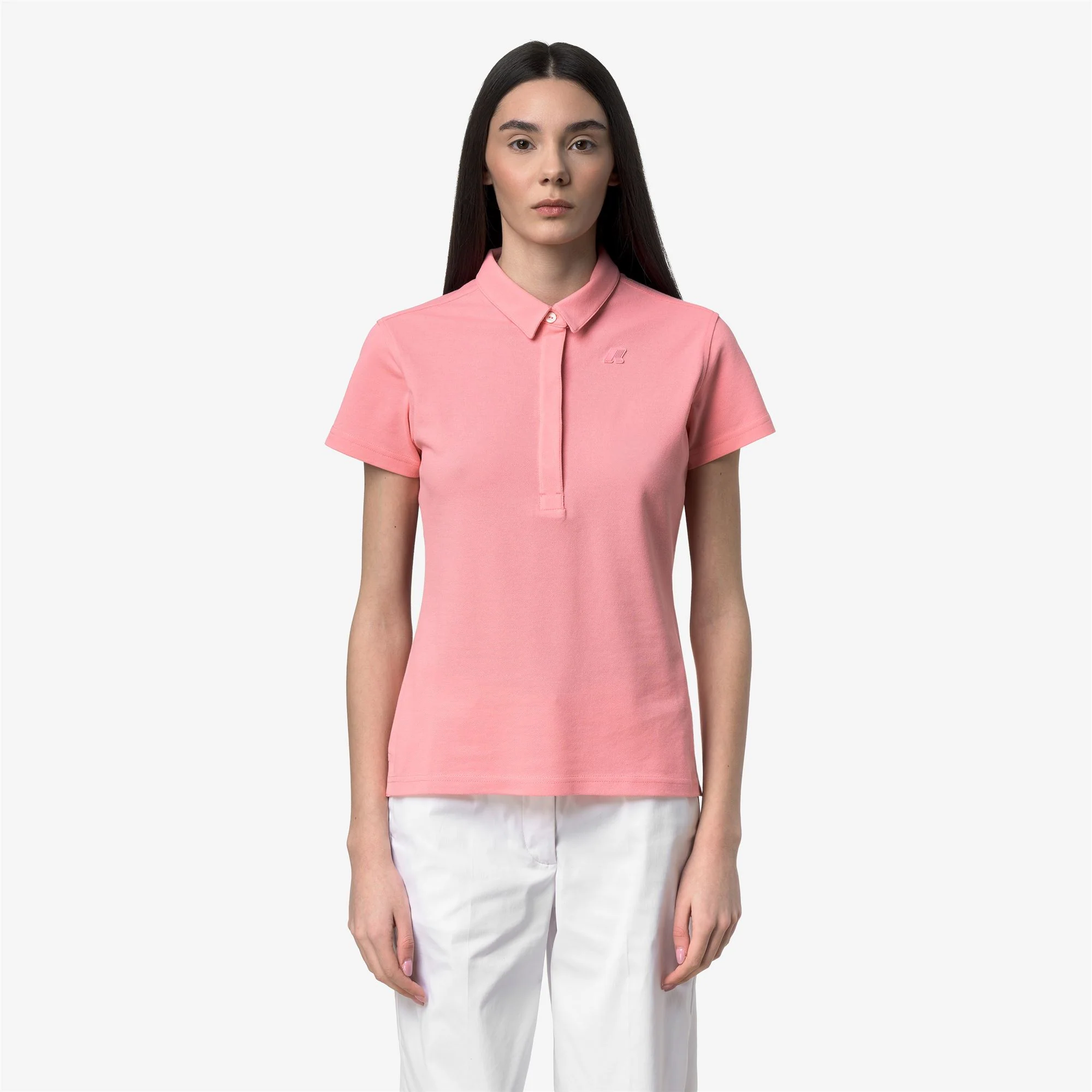 AMEDEA PIQUE SLIM - Polo Shirts - Polo - Woman - PINK GERANIUM - Image 3