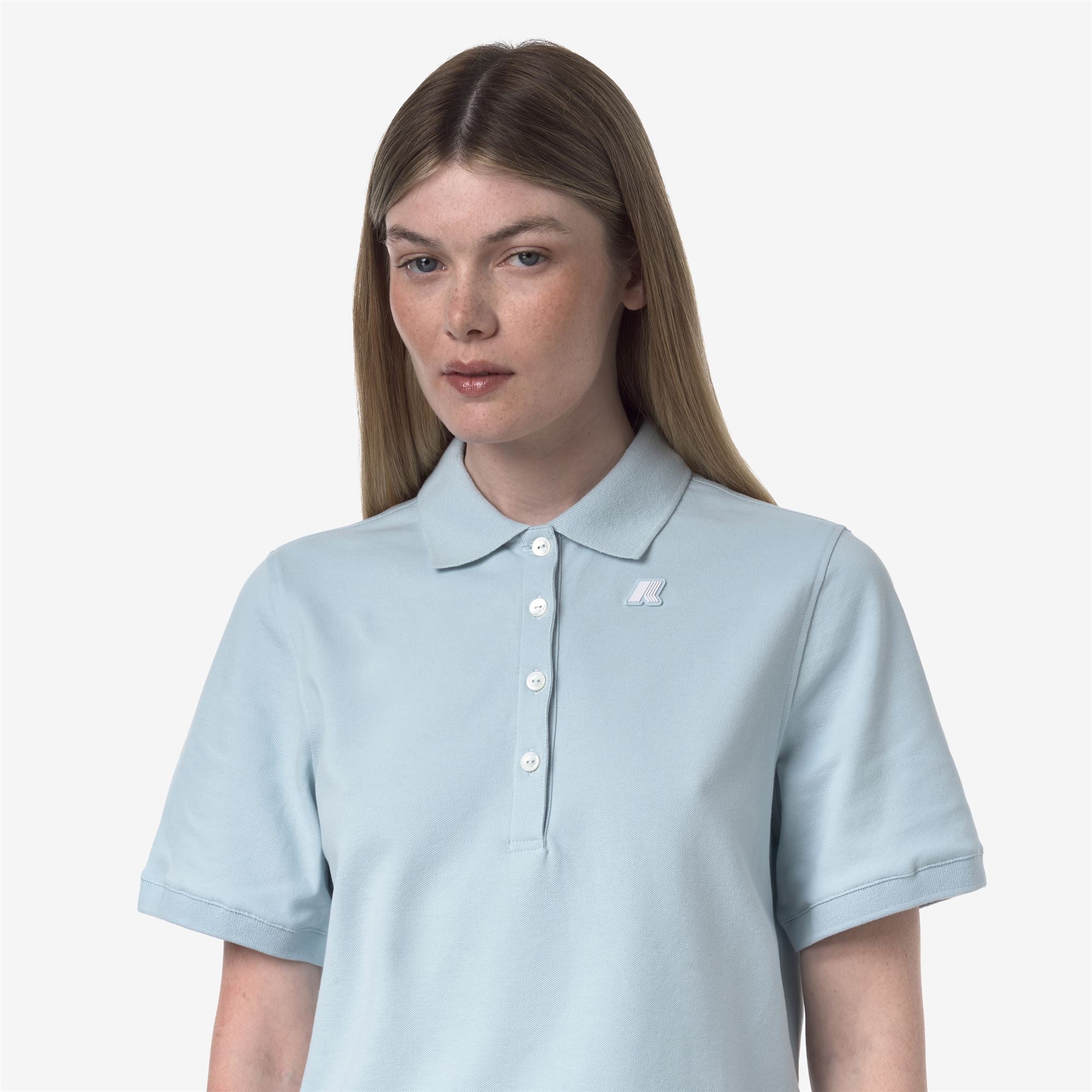 LISELLE PIQUE - Polo Shirts - Polo - Woman - BLUE BABY - Image 2