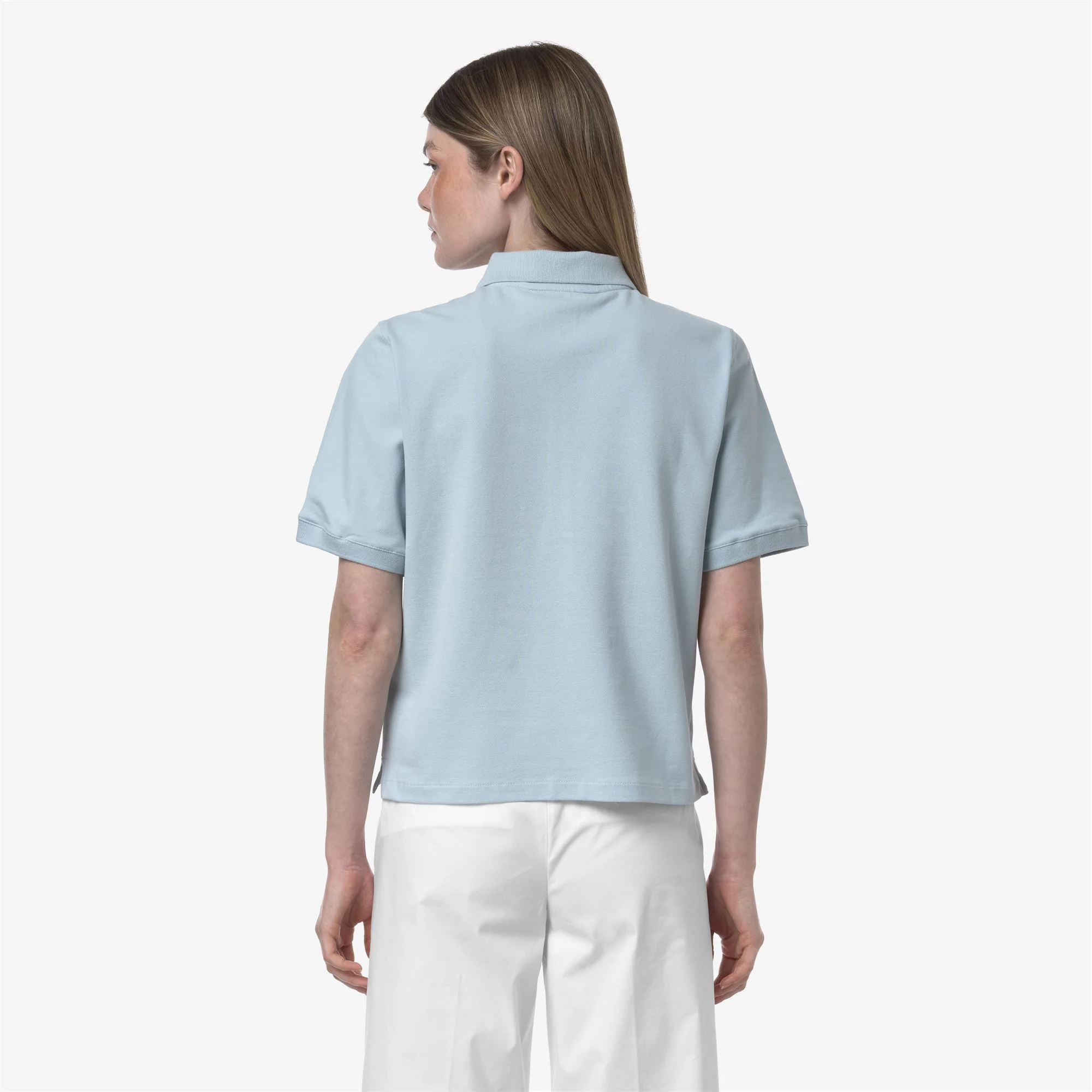 LISELLE PIQUE - Polo Shirts - Polo - Woman - BLUE BABY - Image 5