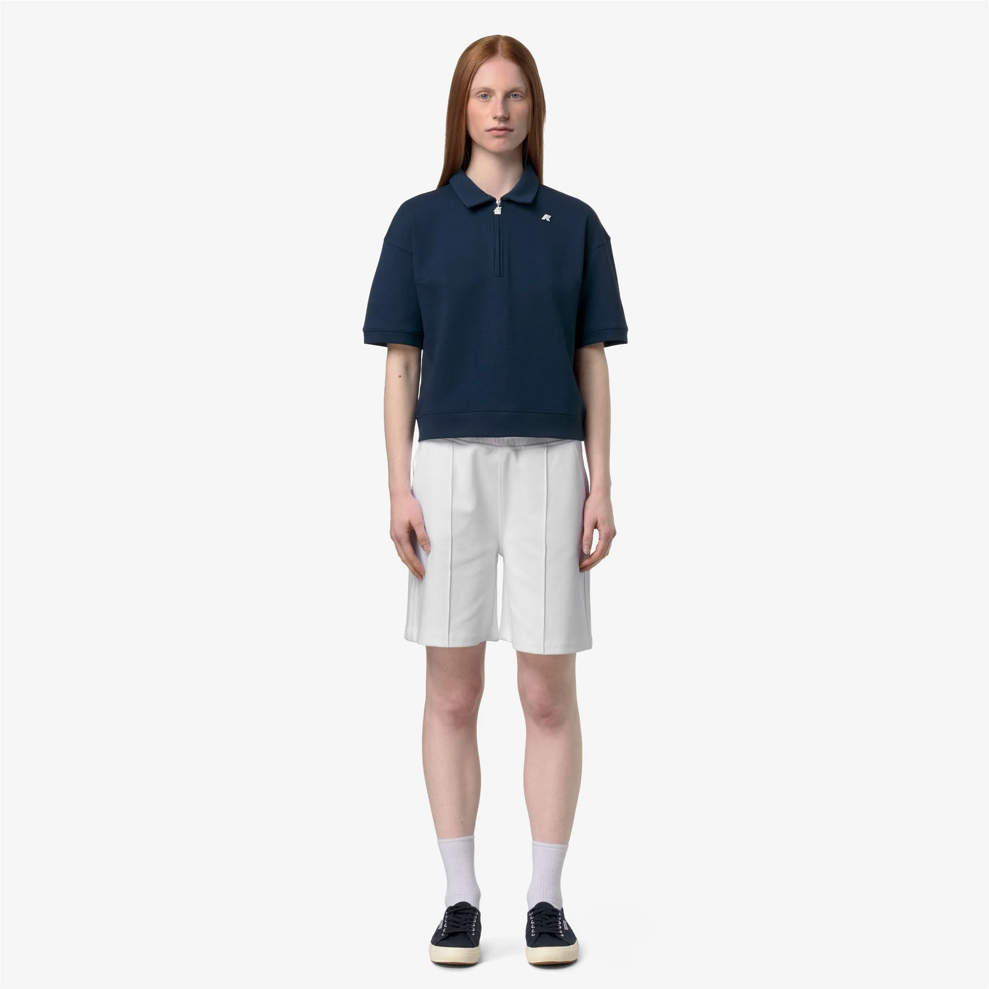LOZANY INTERLOCK - Polo Shirts - Polo - Woman - BLUE INSIGNIA - Image 3