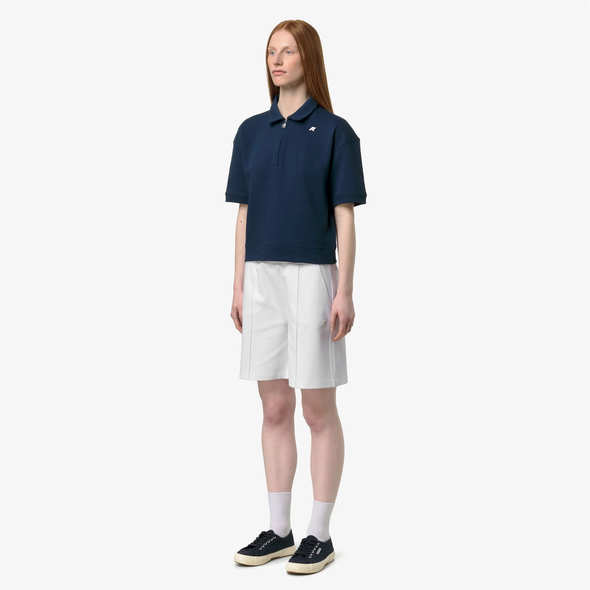 LOZANY INTERLOCK - Polo Shirts - Polo - Woman - BLUE INSIGNIA - Image 4