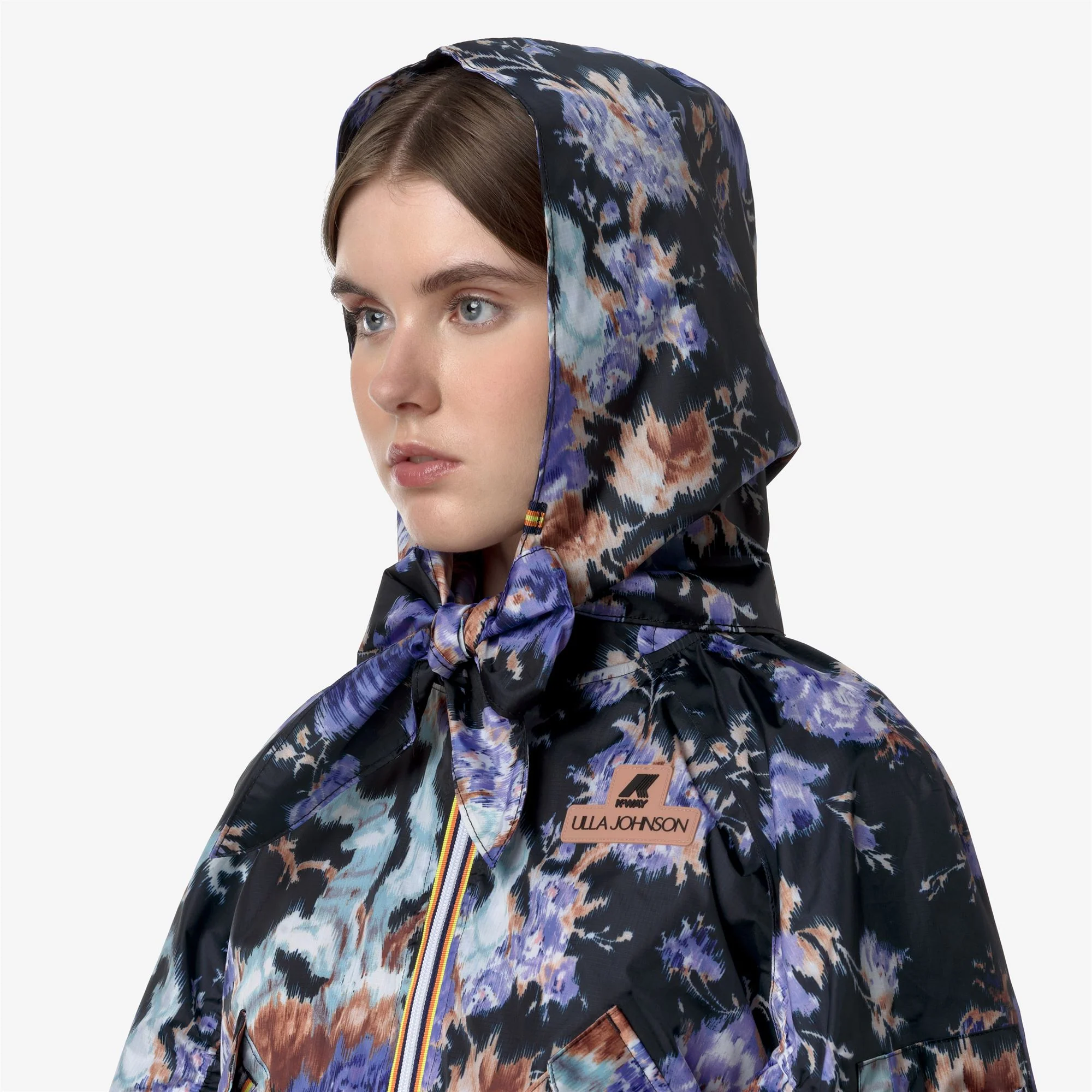 MAYA GRAPHIC UJ - Scarves - Headscarf - Woman - COBALT - Image 4