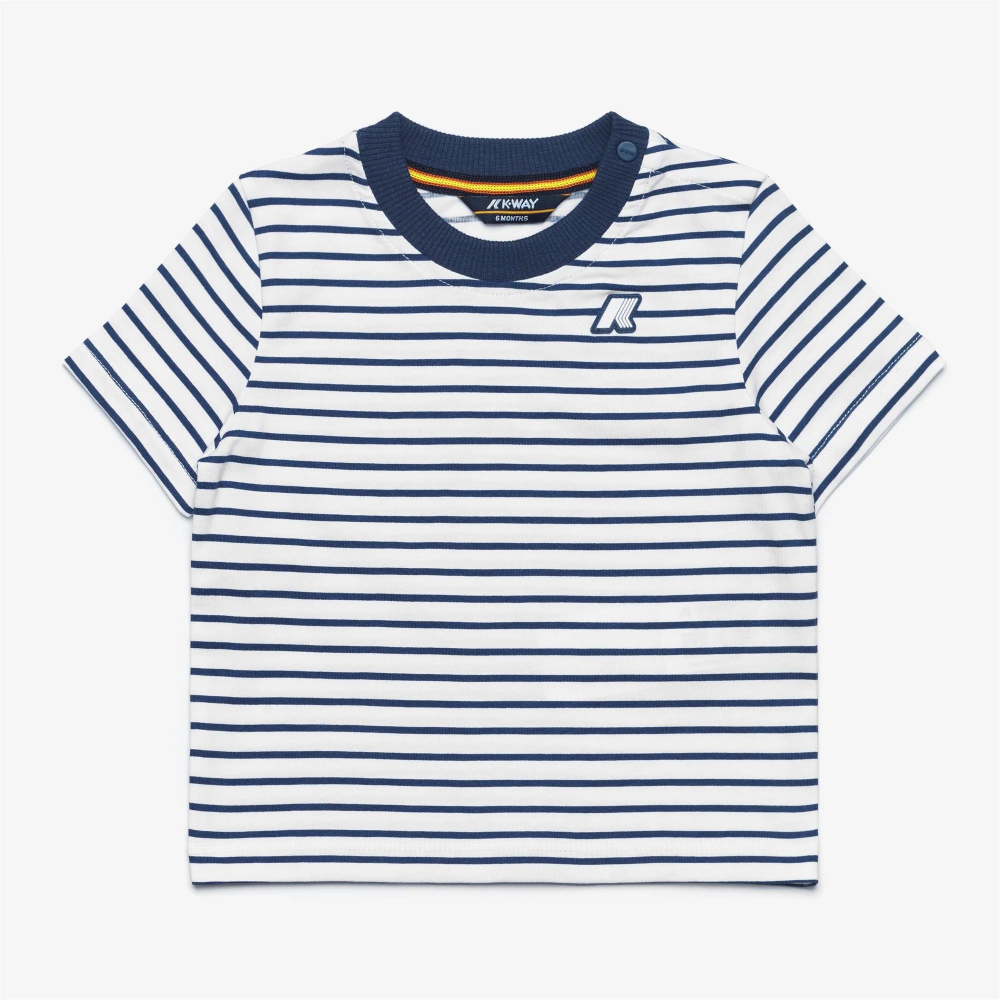 E. PETE SET STRIPES JERSEY - SETS - Shorts / T-Shirt - Kid unisex - WHITE-BLUE INSIGNIA - Image 2