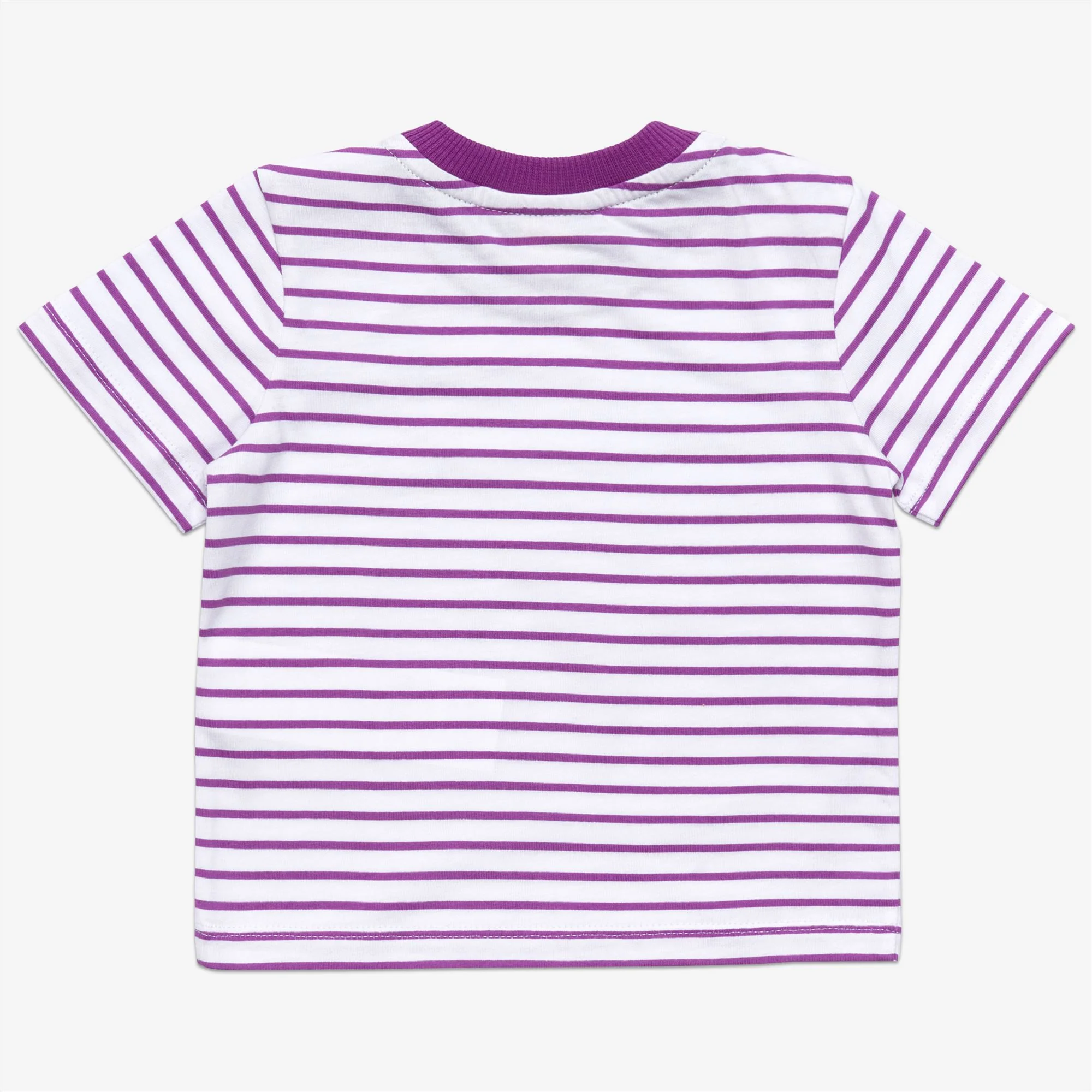 E. PETE SET STRIPES JERSEY - SETS - Shorts / T-Shirt - Kid unisex - WHITE-VIOLET - Image 4