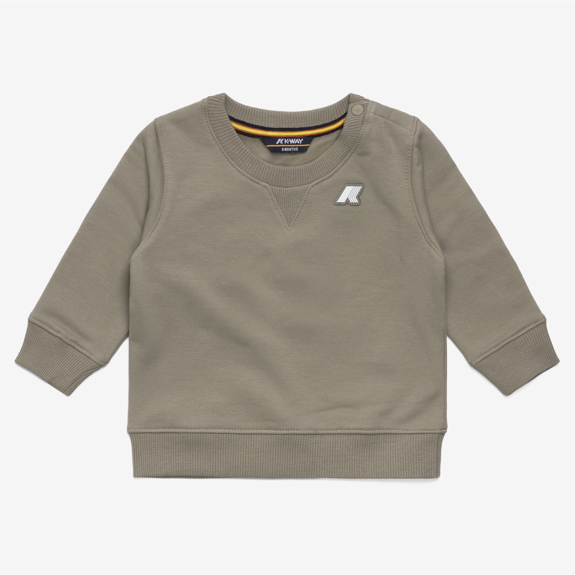 E. SET BAPTISTELLE MICKETTE - SETS - Pants  / Sweater - Kid unisex - GREEN OAK - Image 2