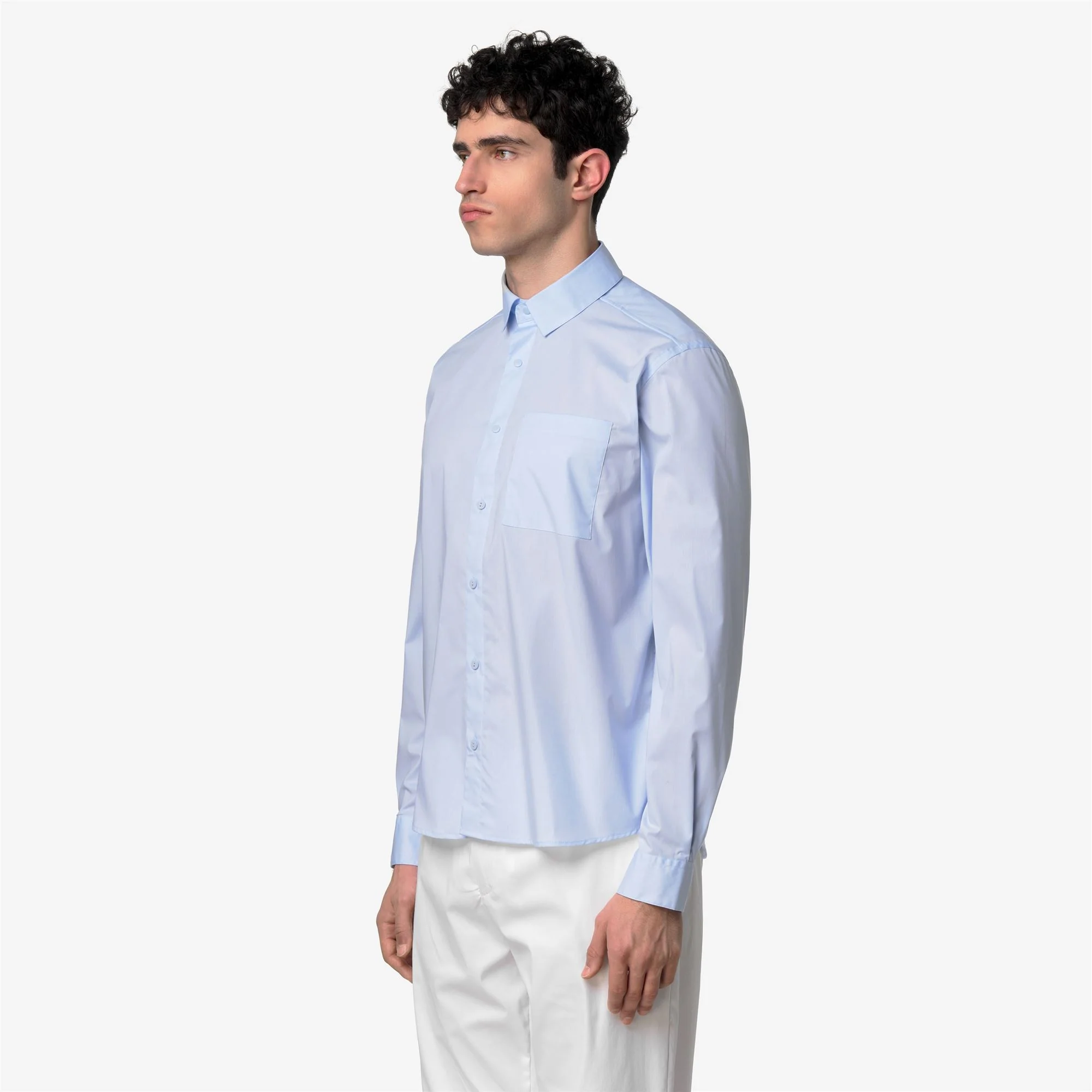 DAMIR ST POPLIN NO IRON - SHIRTS - CLASSIC - Man - BLUE BALLAD - Image 4