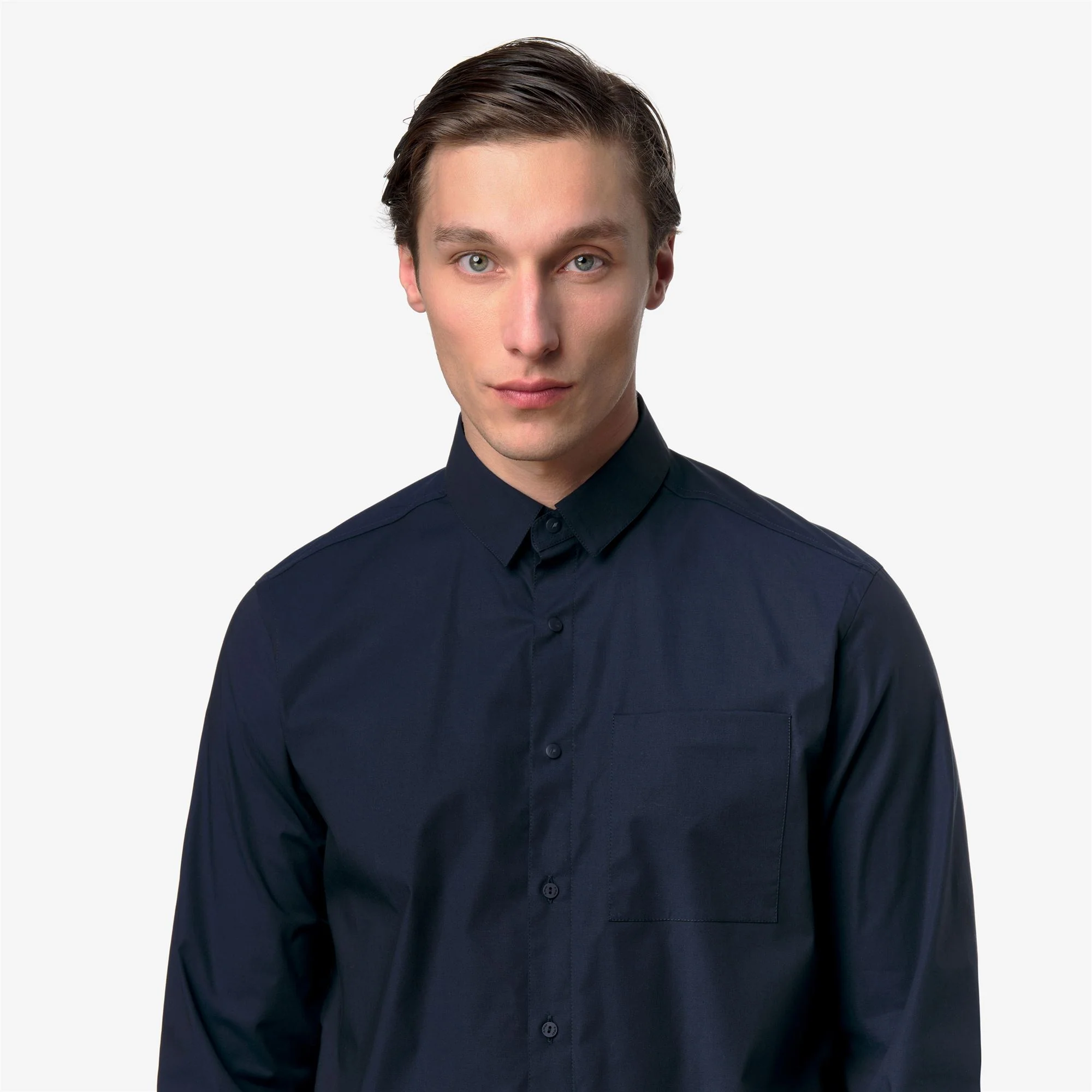 DAMIR ST POPLIN NO IRON - SHIRTS - CLASSIC - Man - BLUE DEPTH - Image 2