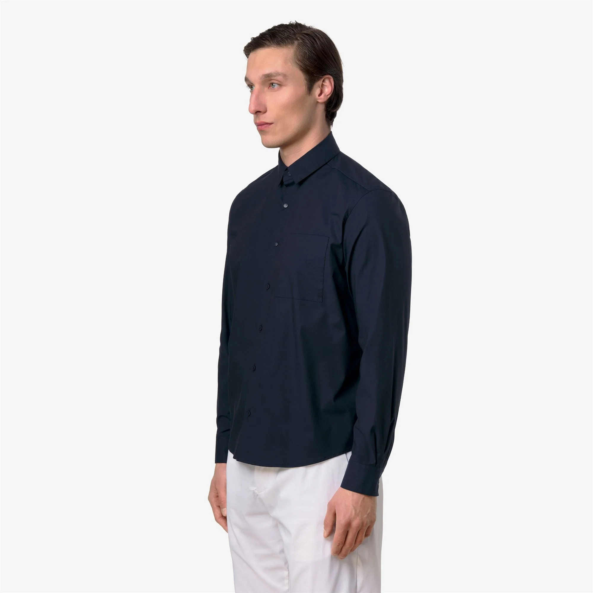 DAMIR ST POPLIN NO IRON - SHIRTS - CLASSIC - Man - BLUE DEPTH - Image 4
