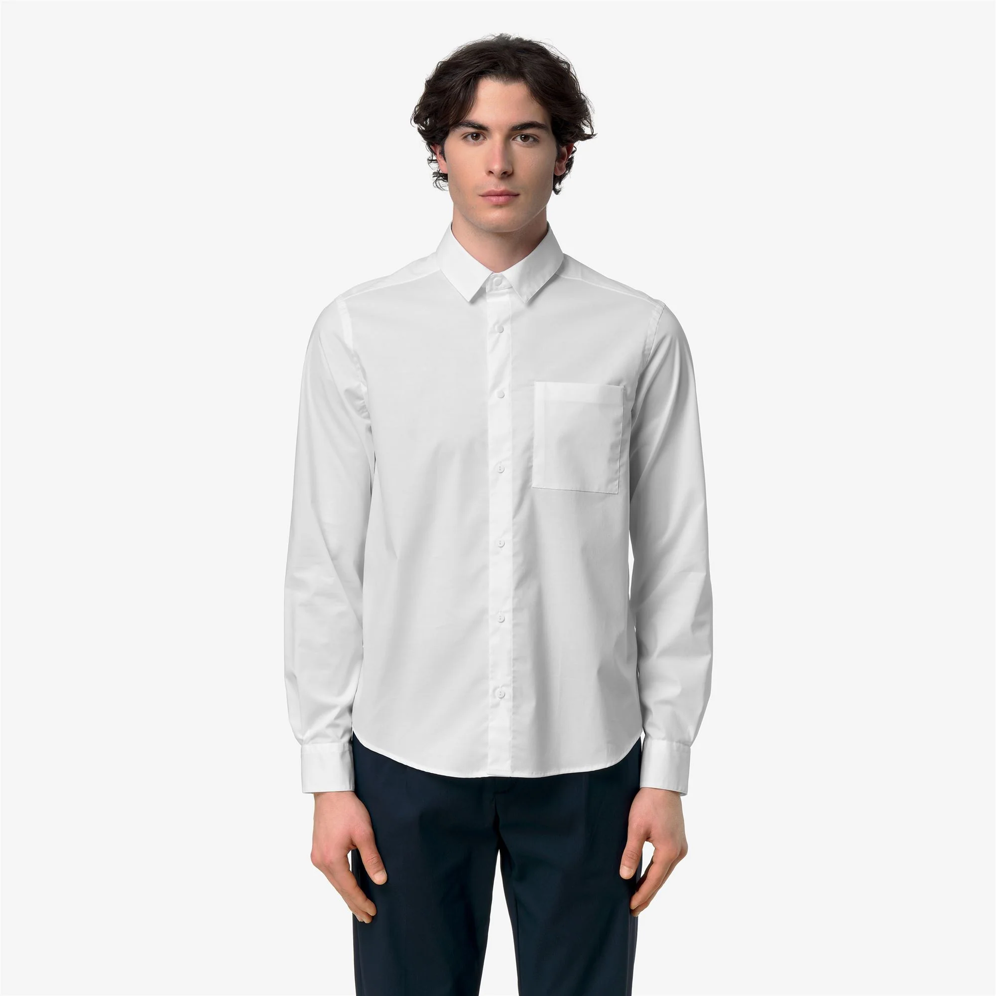 DAMIR ST POPLIN NO IRON - SHIRTS - CLASSIC - Man - WHITE - Image 3
