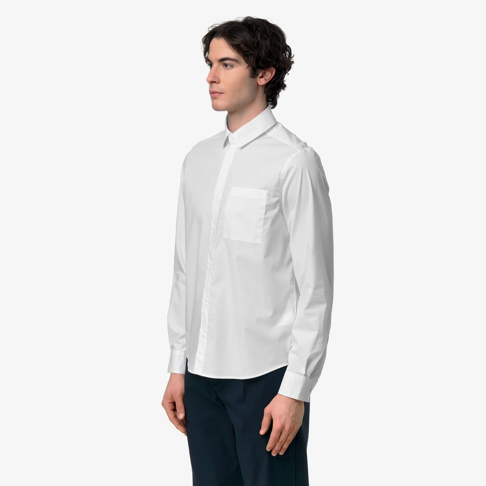 DAMIR ST POPLIN NO IRON - SHIRTS - CLASSIC - Man - WHITE - Image 4