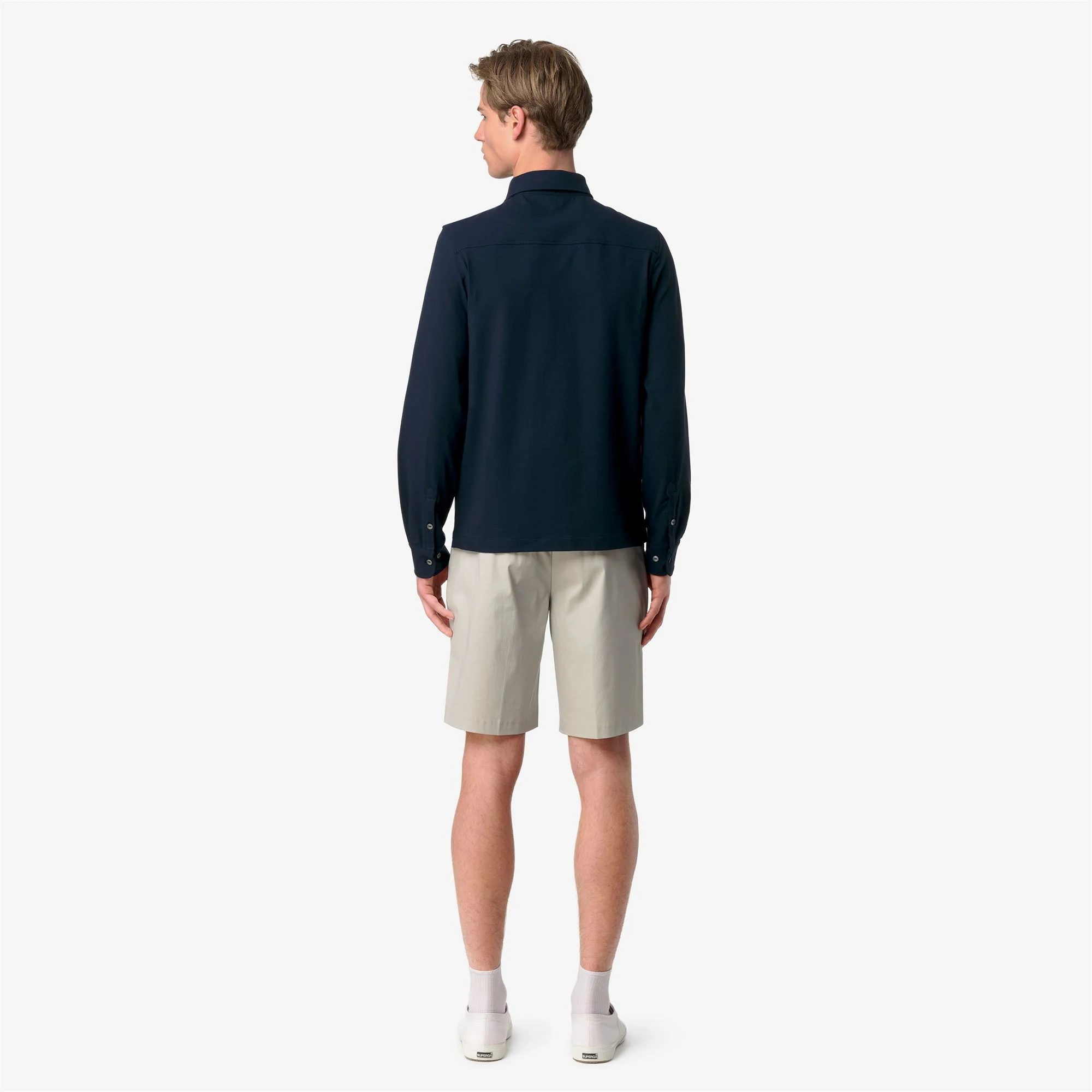 TIMOTHEE COTTON - SHIRTS - CLASSIC - Man - BLUE DEPTH - Image 5