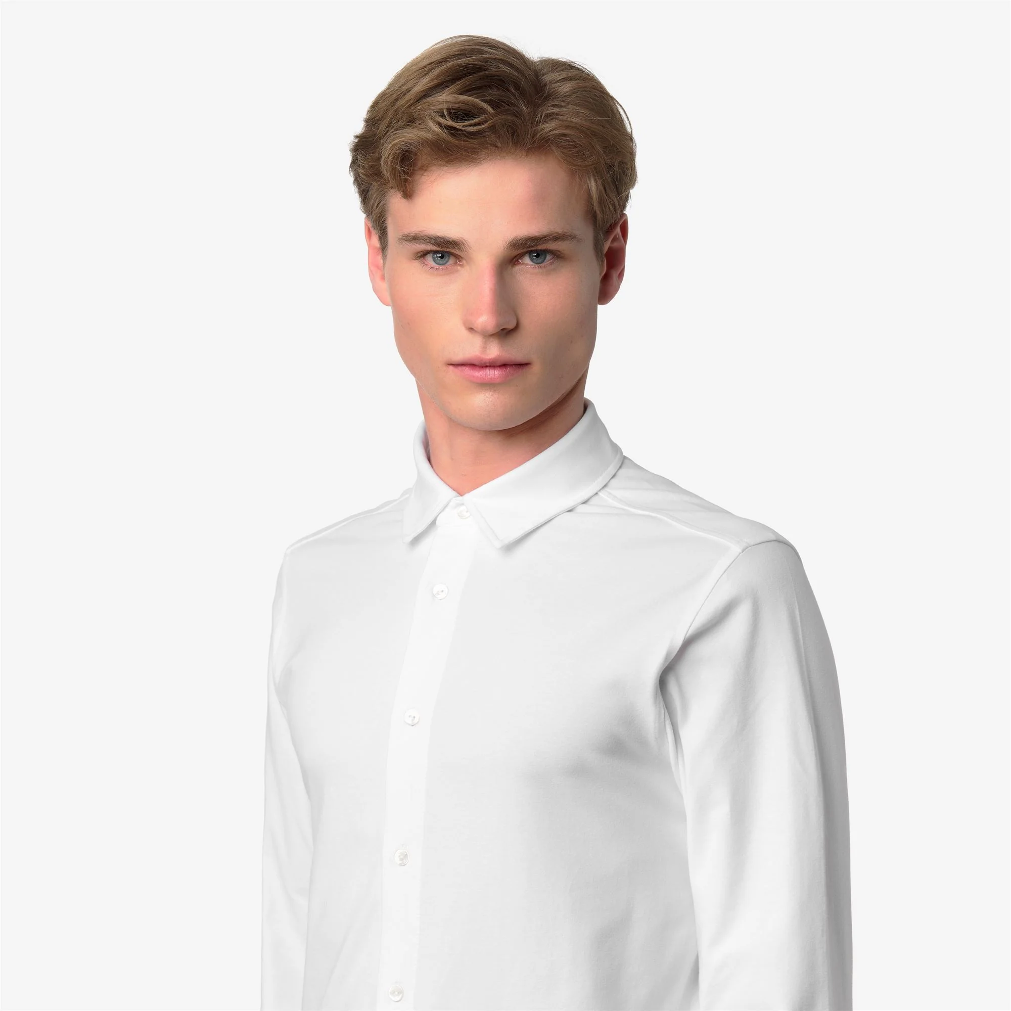 TIMOTHEE COTTON - SHIRTS - CLASSIC - Man - WHITE - Image 2