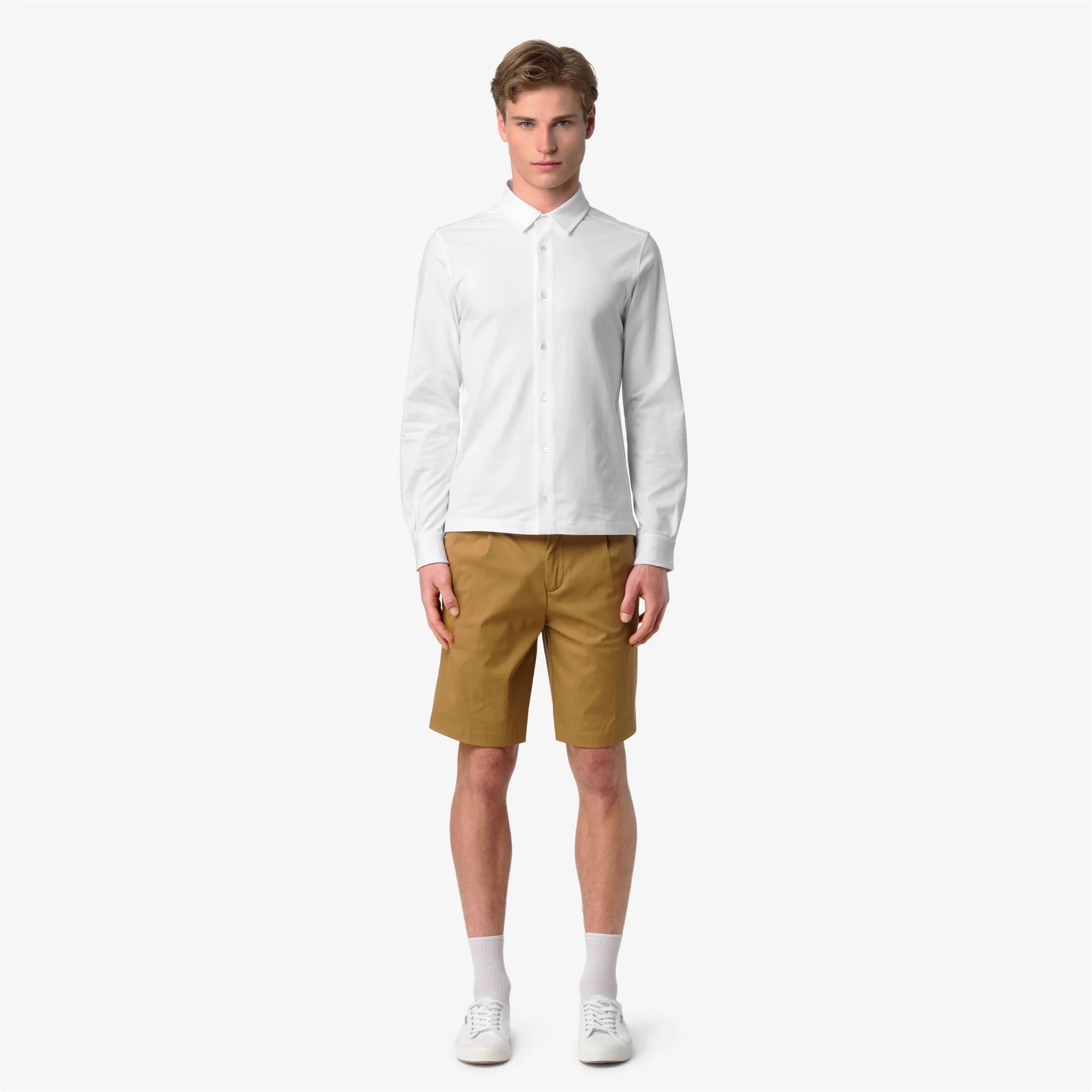 TIMOTHEE COTTON - SHIRTS - CLASSIC - Man - WHITE - Image 3