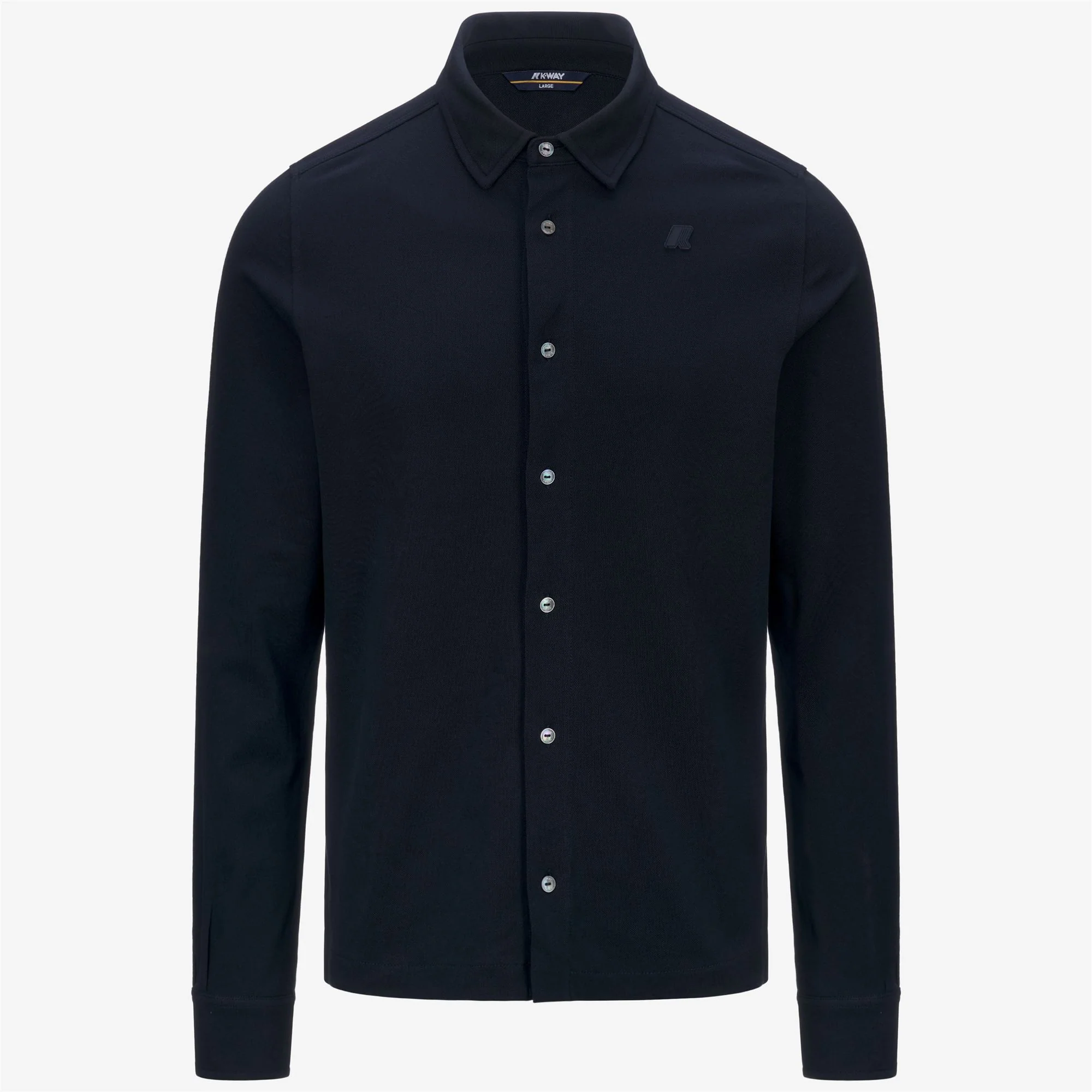 TIMOTHEE PIQUE SLIM - SHIRTS - CLASSIC - Man - BLUE DEPTH