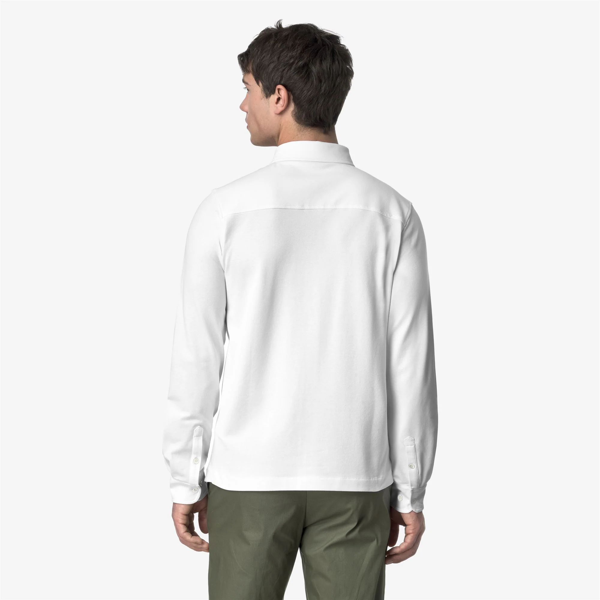 TIMOTHEE PIQUE SLIM - SHIRTS - CLASSIC - Man - WHITE - Image 5