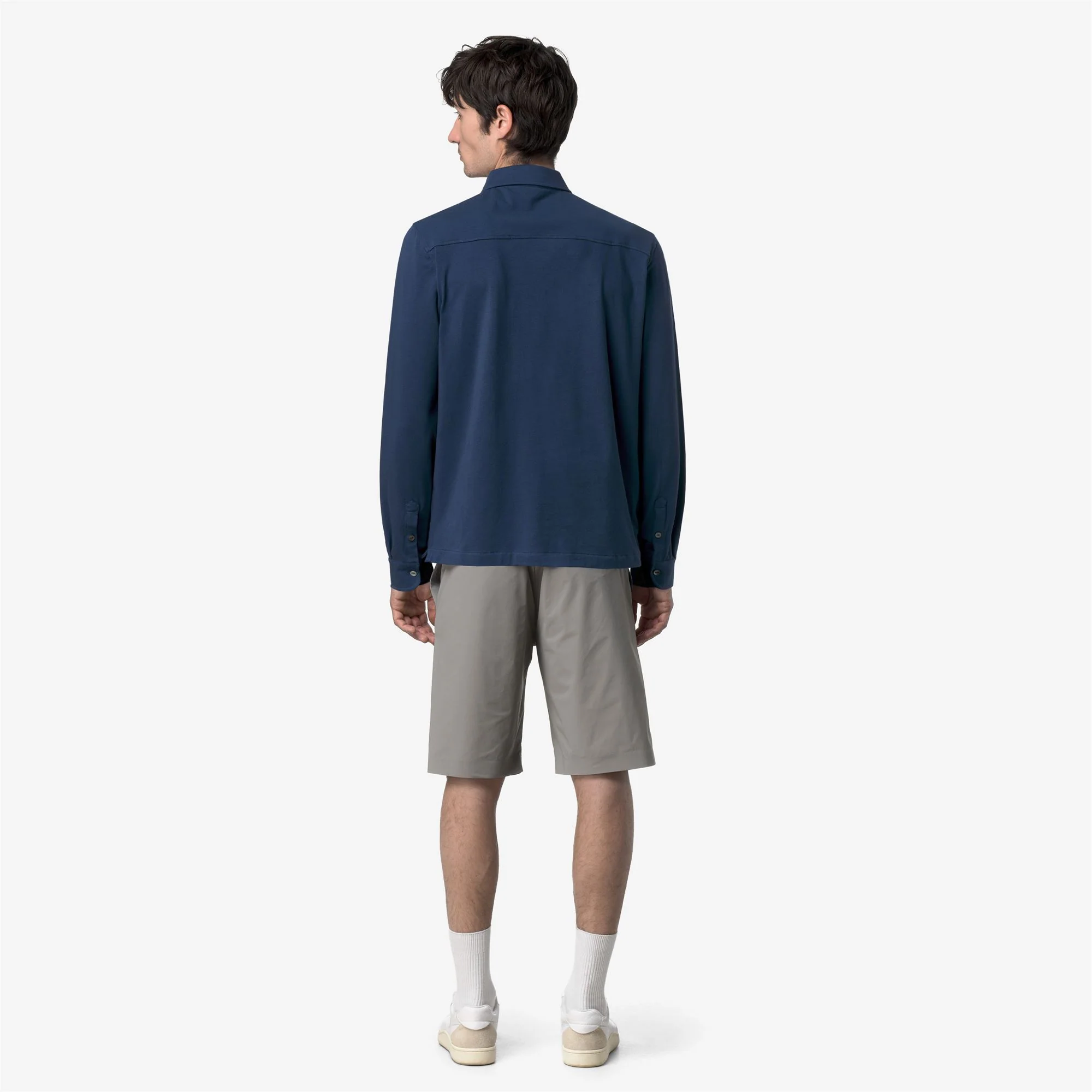 VANOUX LIGHT STRETCH JERSEY - SHIRTS - CLASSIC - Man - BLUE INSIGNIA - Image 5