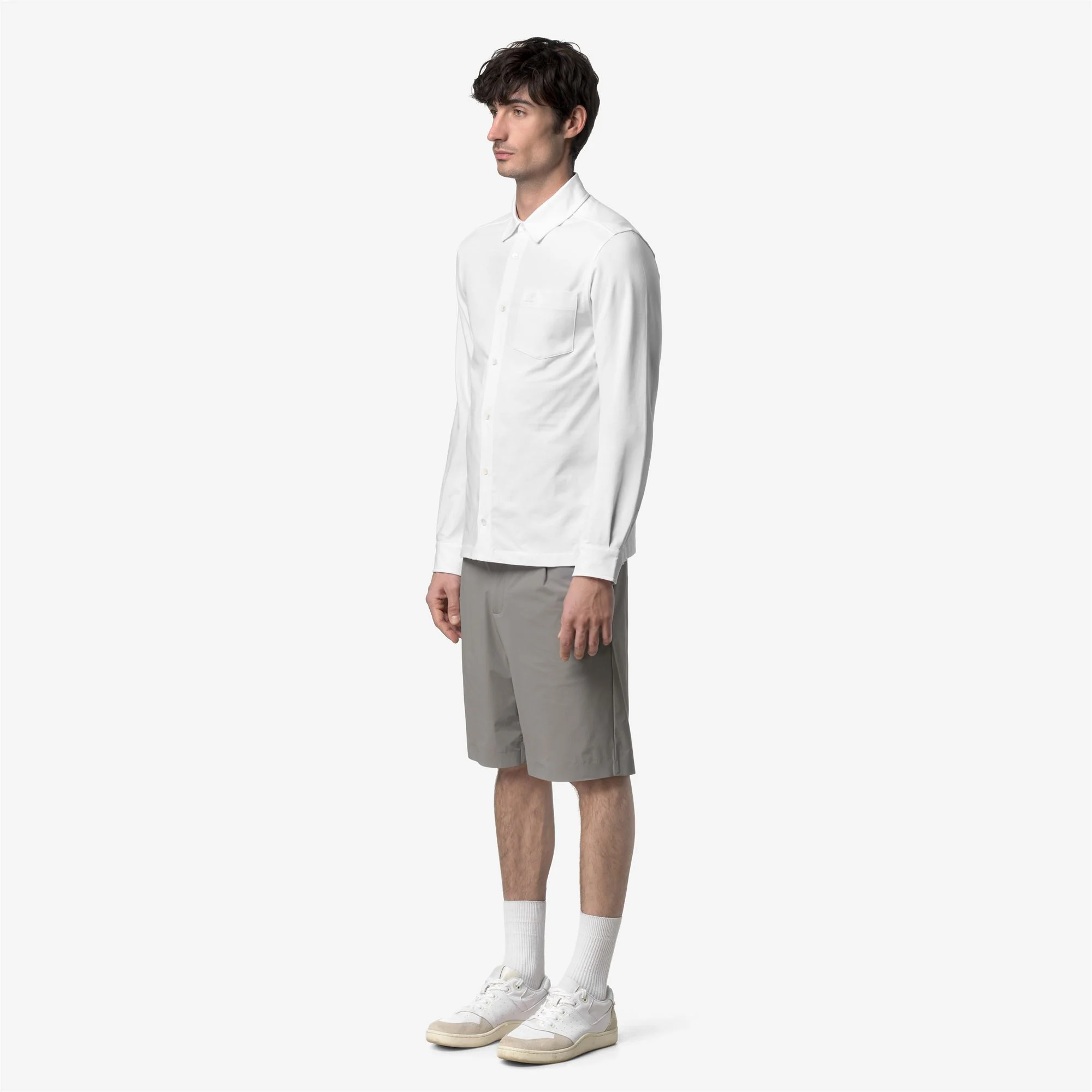 VANOUX LIGHT STRETCH JERSEY - SHIRTS - CLASSIC - Man - WHITE - Image 4