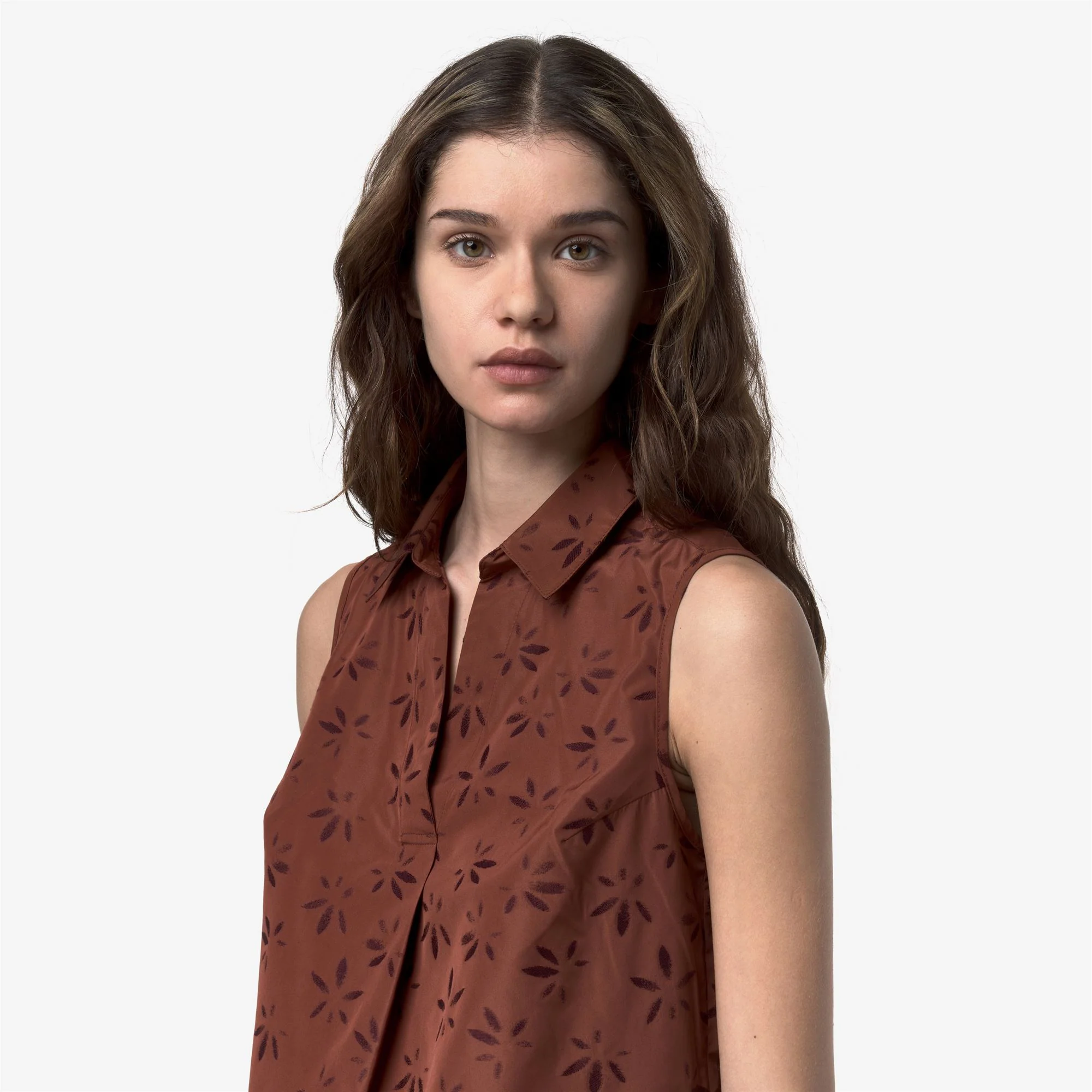 ANTY EMBY JACQUARD - SHIRTS - Top - Woman - BROWN-VIOLET JACQUARD - Image 2