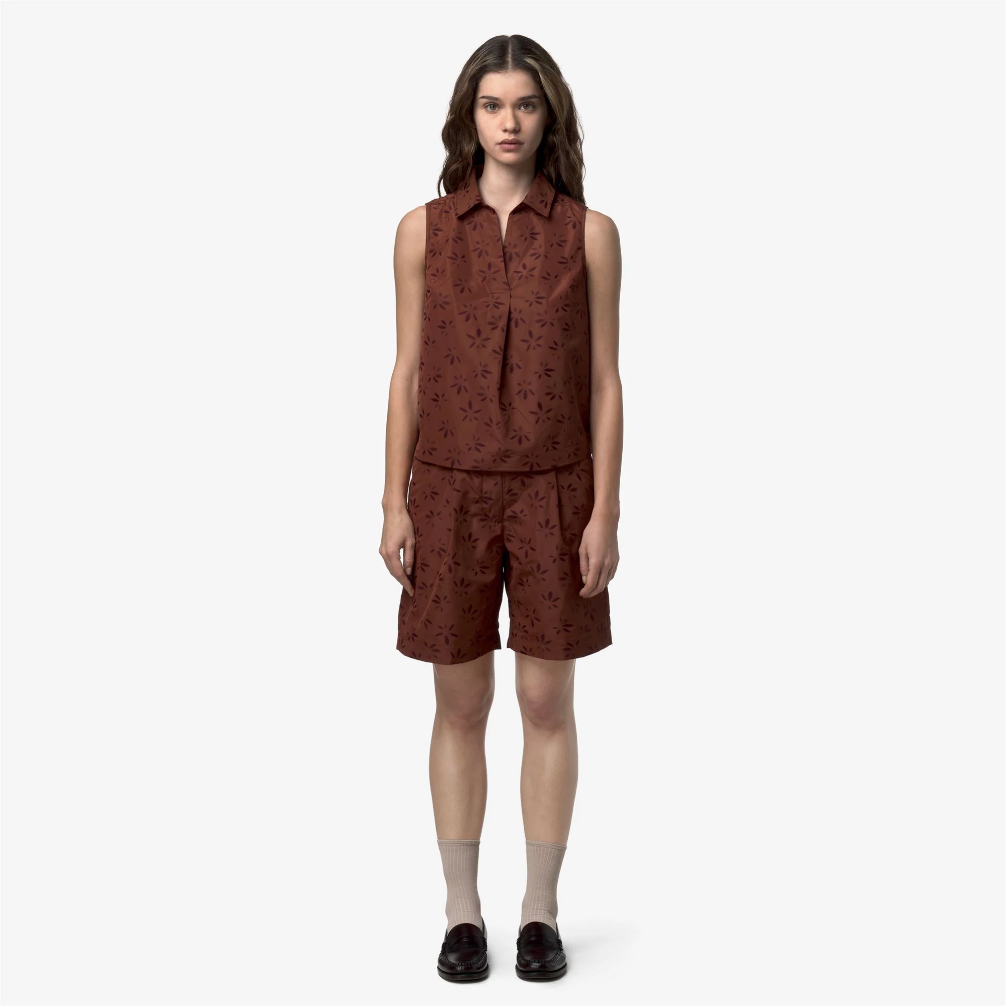 ANTY EMBY JACQUARD - SHIRTS - Top - Woman - BROWN-VIOLET JACQUARD - Image 3
