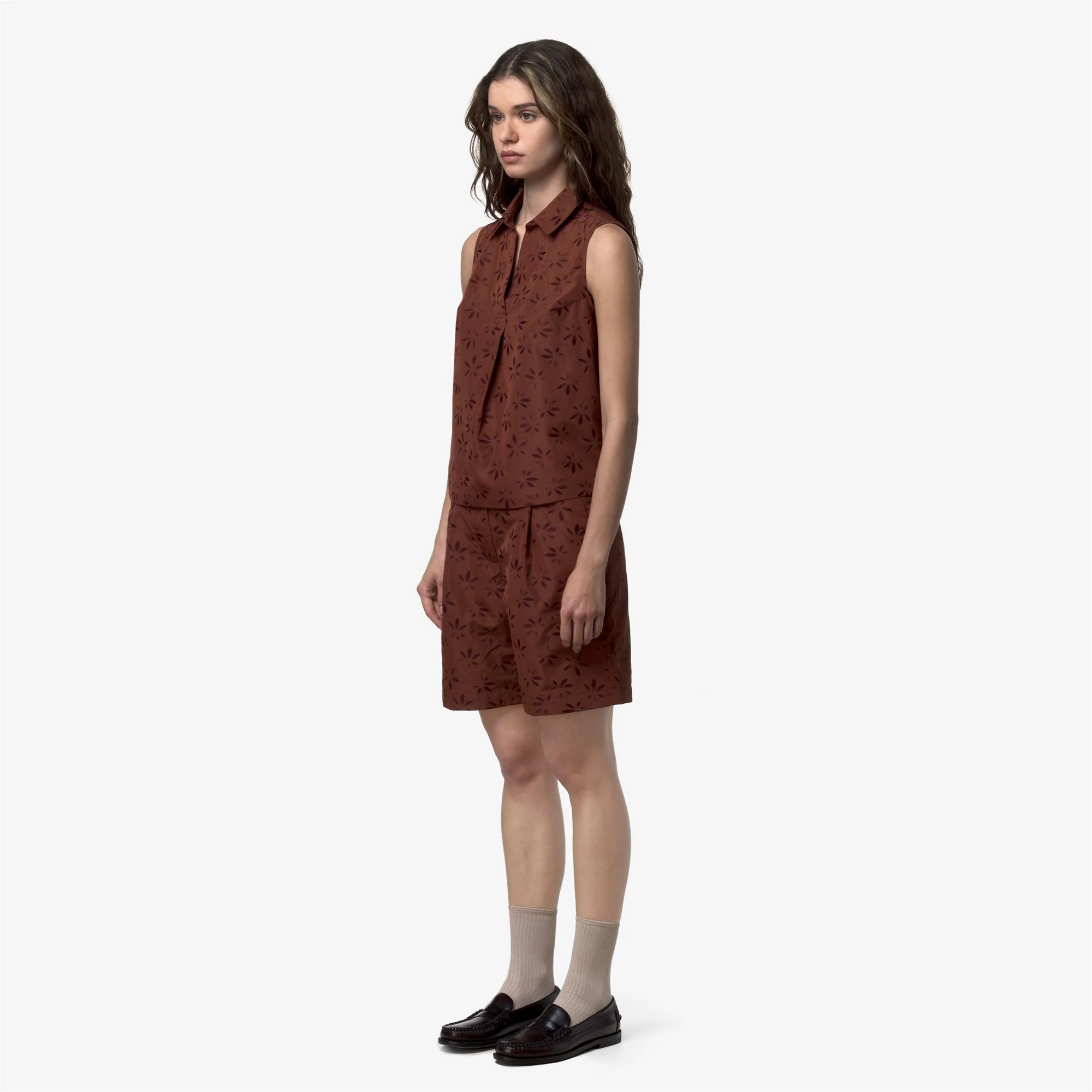 ANTY EMBY JACQUARD - SHIRTS - Top - Woman - BROWN-VIOLET JACQUARD - Image 4