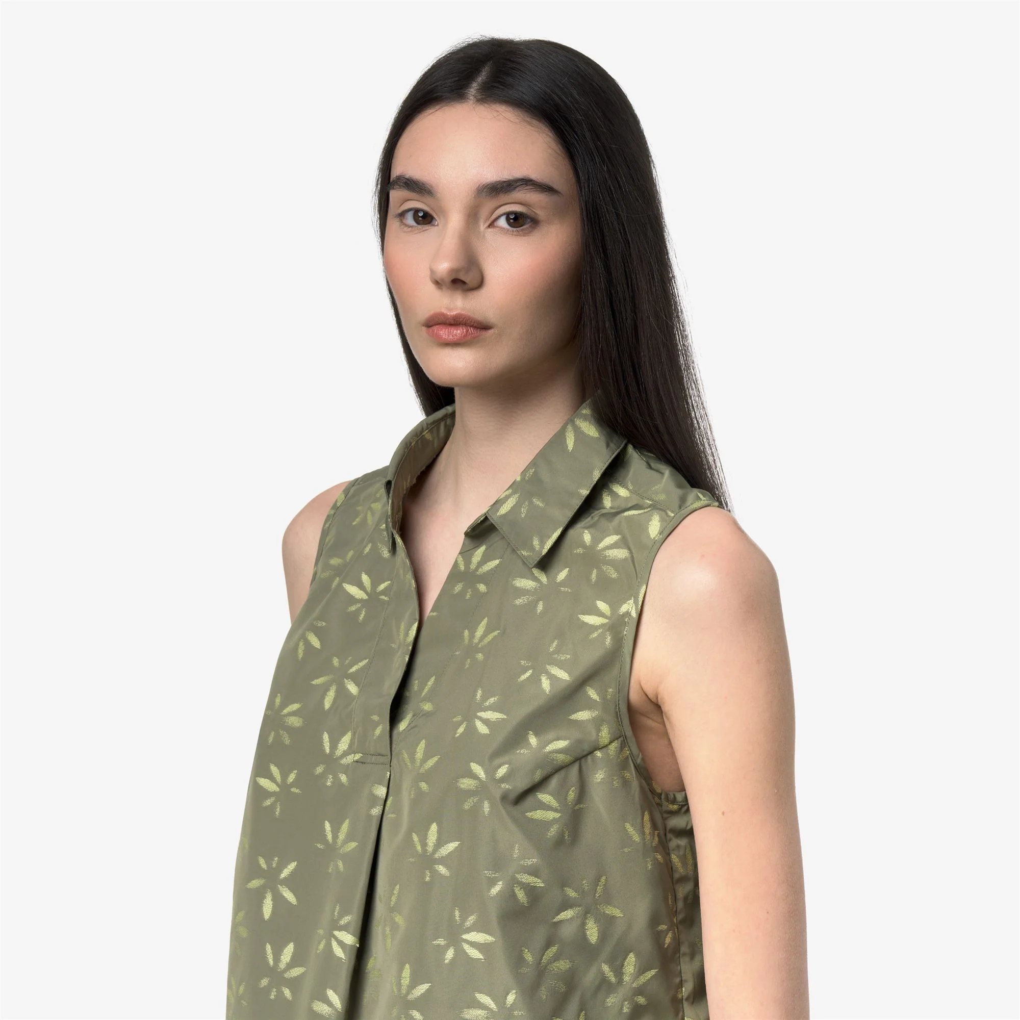 ANTY EMBY JACQUARD - SHIRTS - Top - Woman - GREEN-LIME JACQUARD - Image 2