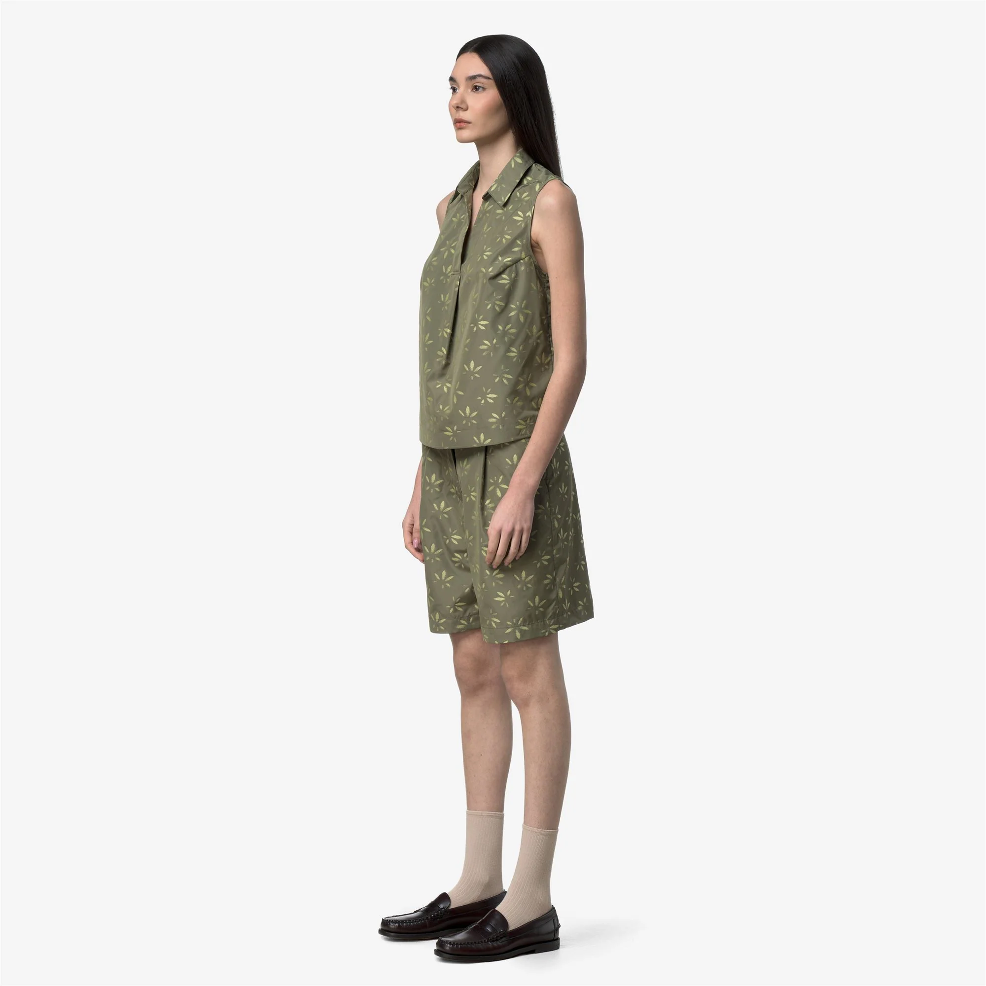 ANTY EMBY JACQUARD - SHIRTS - Top - Woman - GREEN-LIME JACQUARD - Image 4