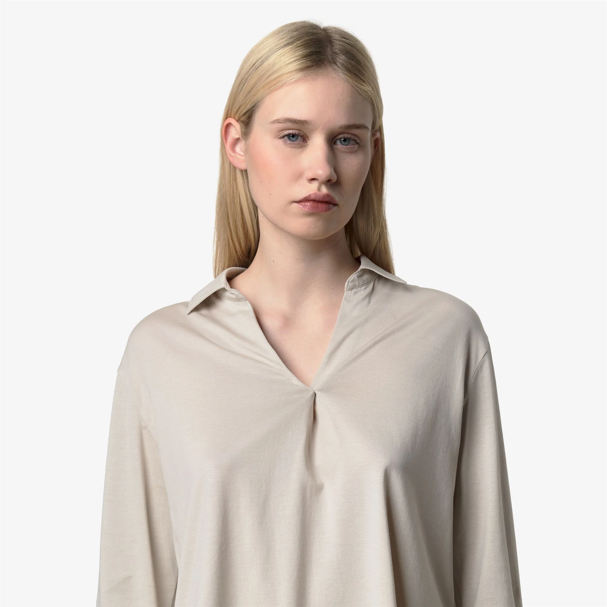 GRENERIE COTTON SILK - SHIRTS - CLASSIC - Woman - BEIGE LT - Image 2